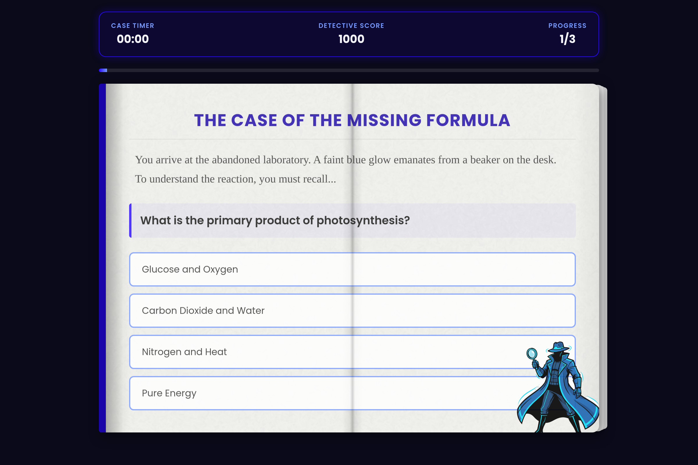 Casebook Quest mini app