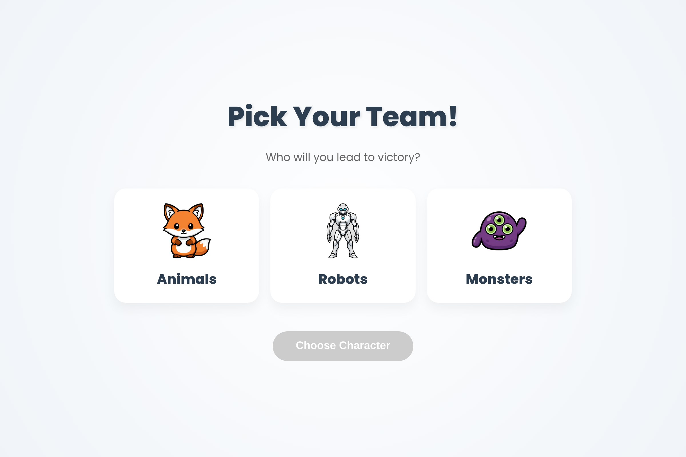 Team Battle Quiz mini app