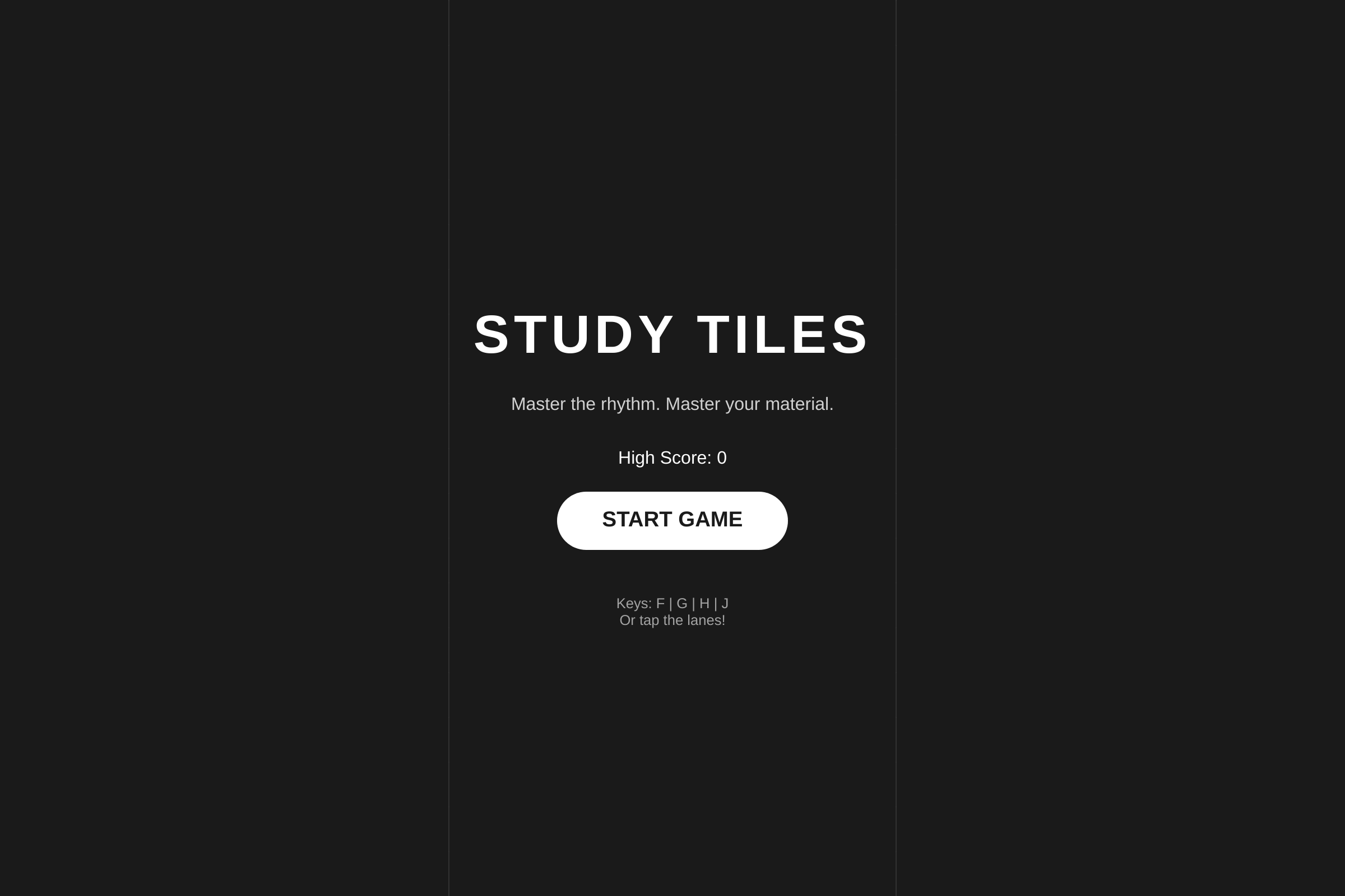 STUDY TILES mini app