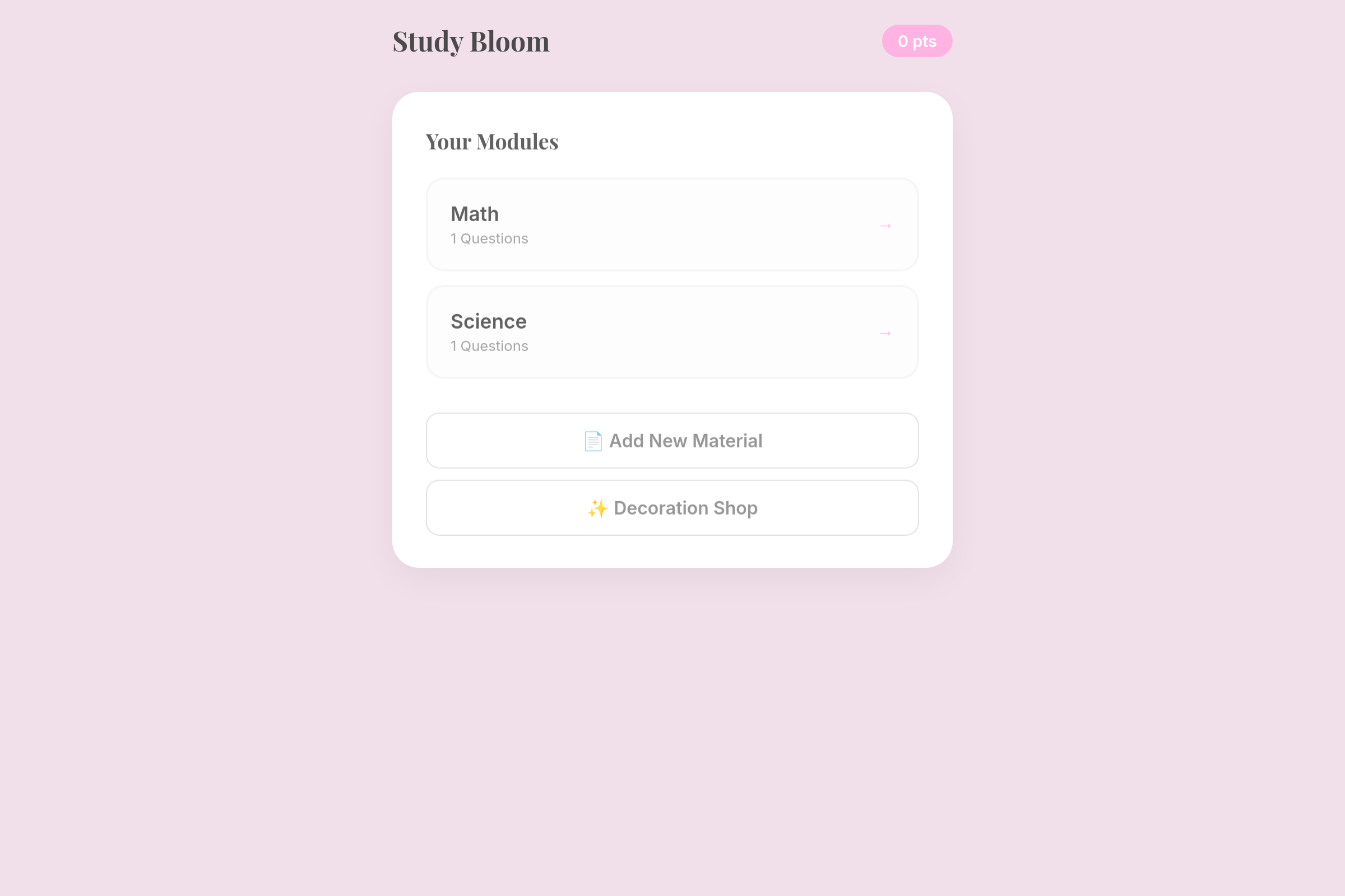 Understanding content with mcqs mini app