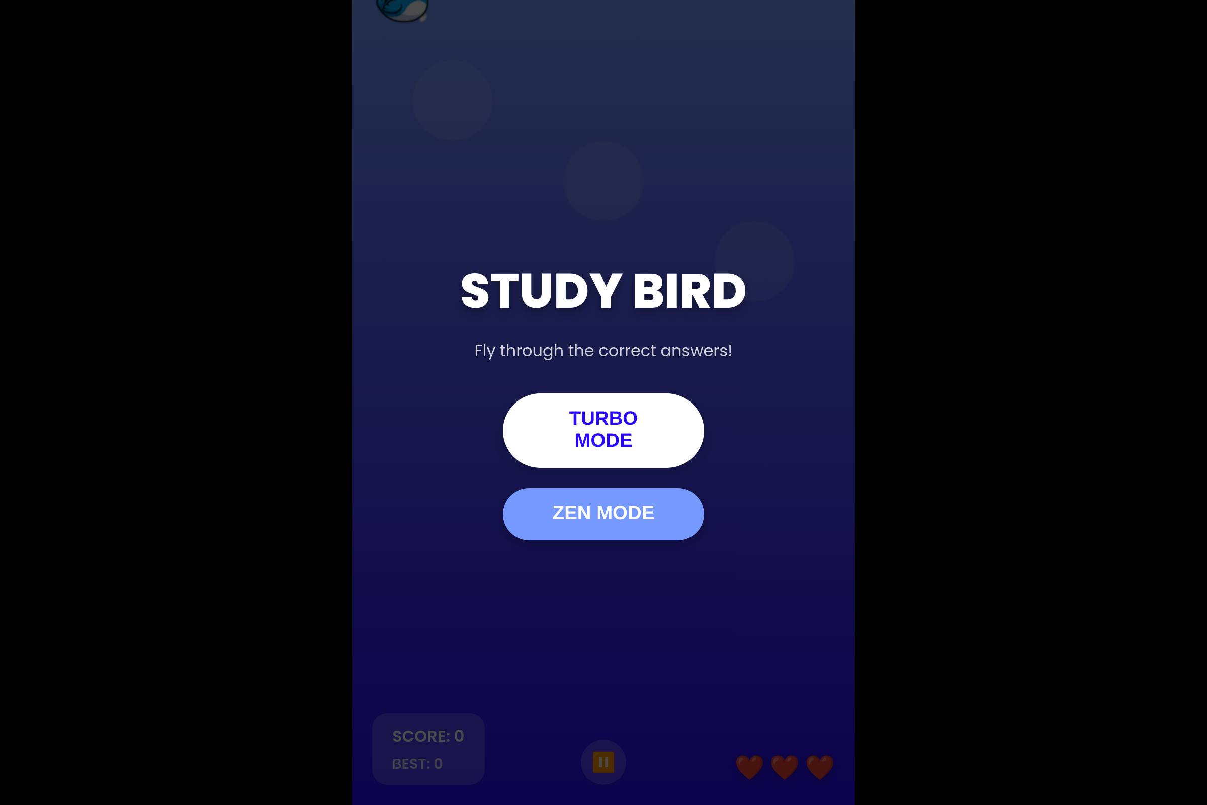 Brain Flight mini app