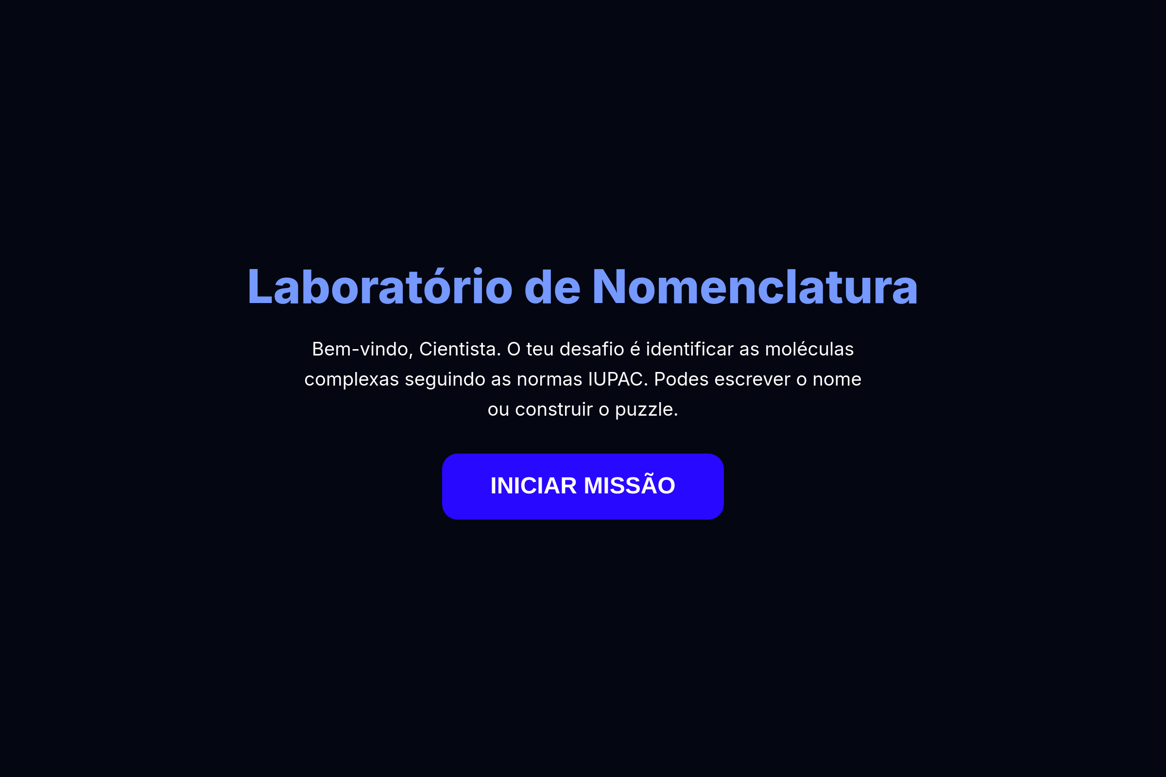 Nomenclatura Química mini app