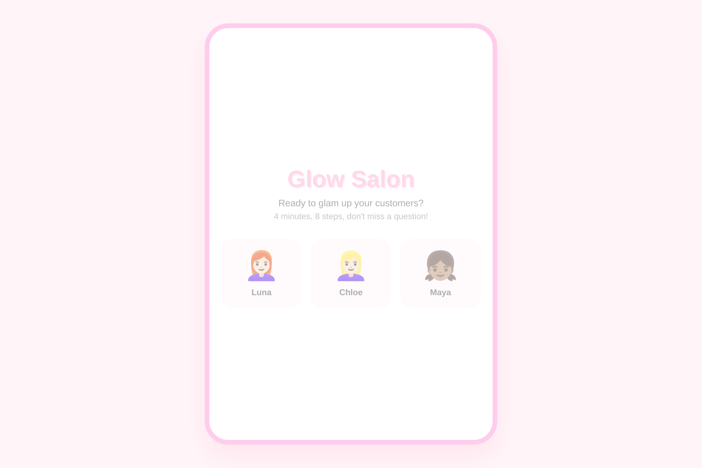 grwm with studying mini app