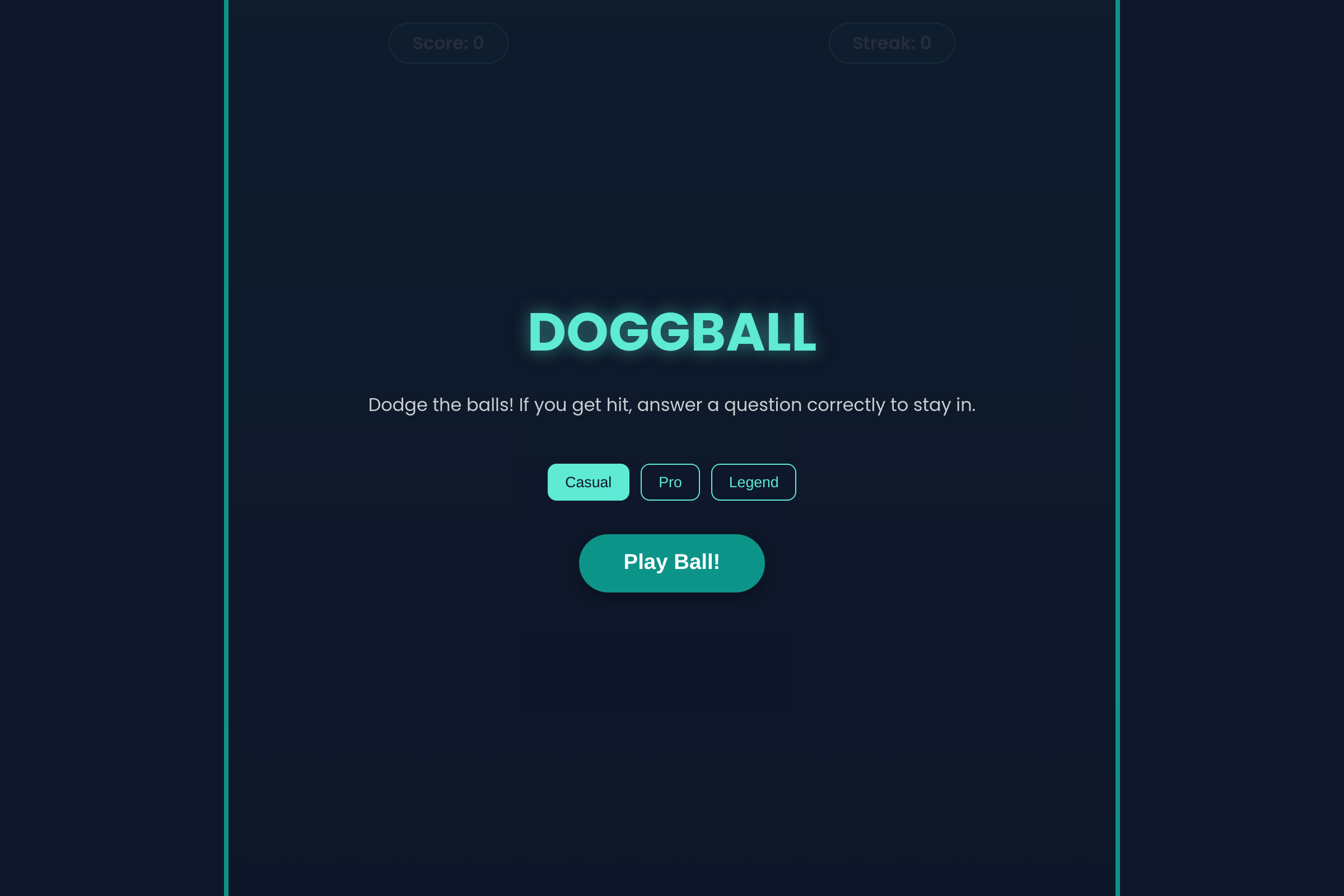 Doggball Learn mini app