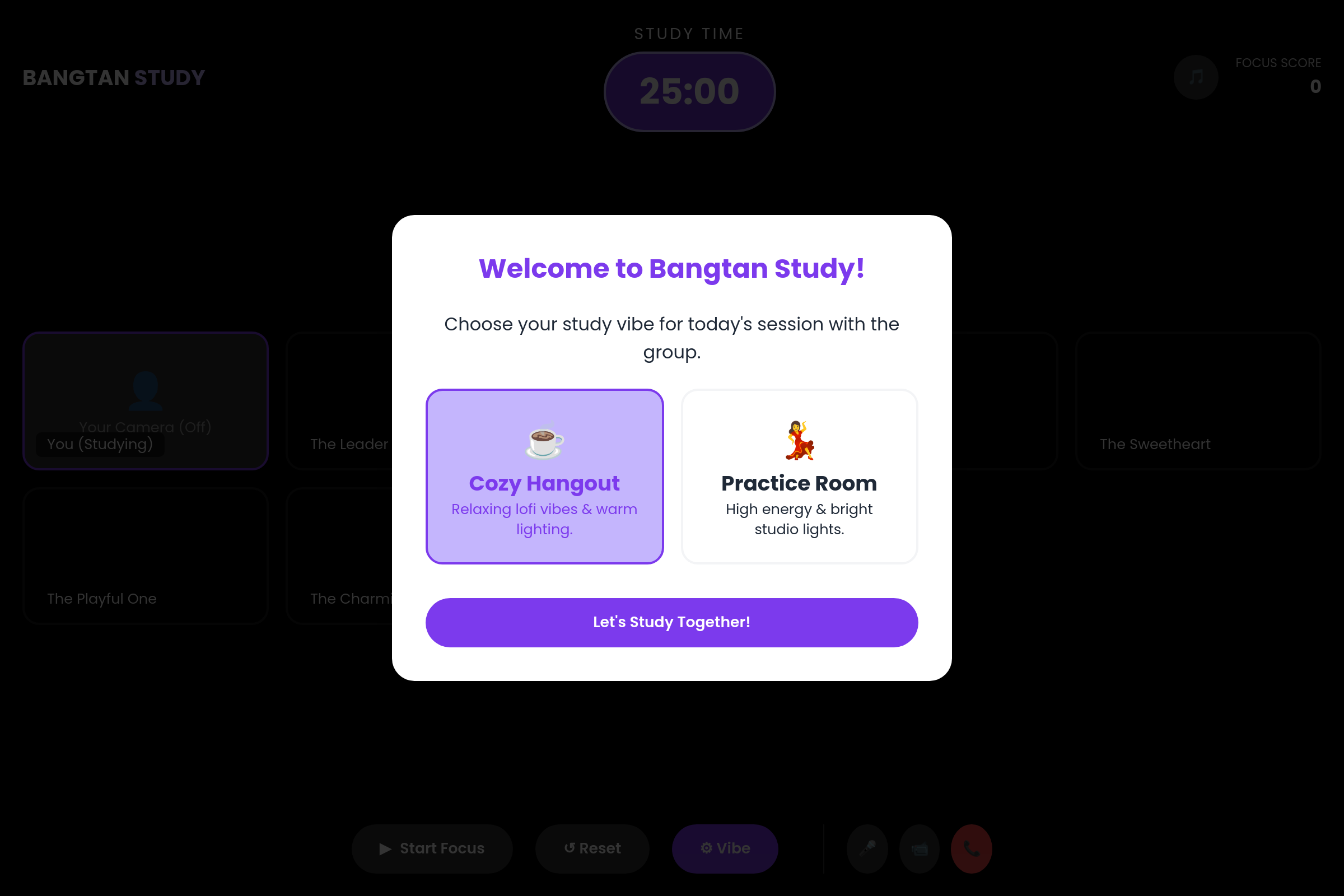 Study Buddies mini app