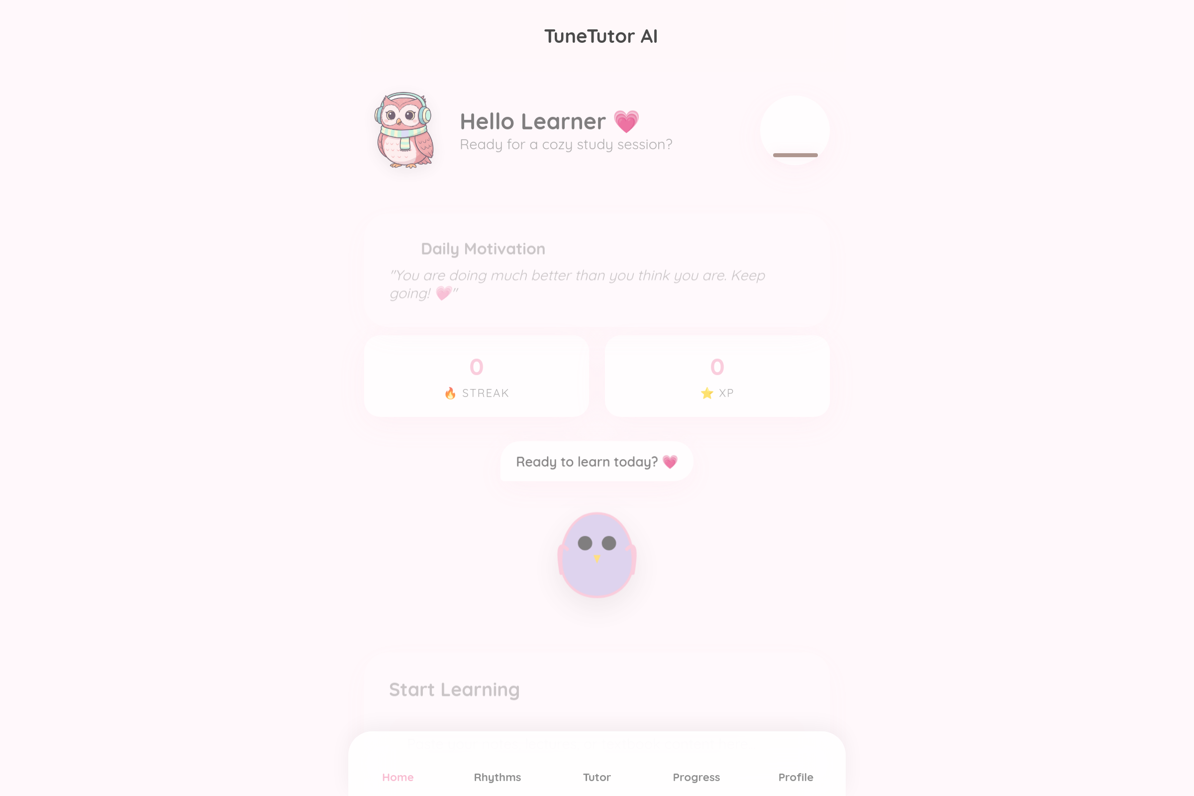 TuneTutor AI. mini app