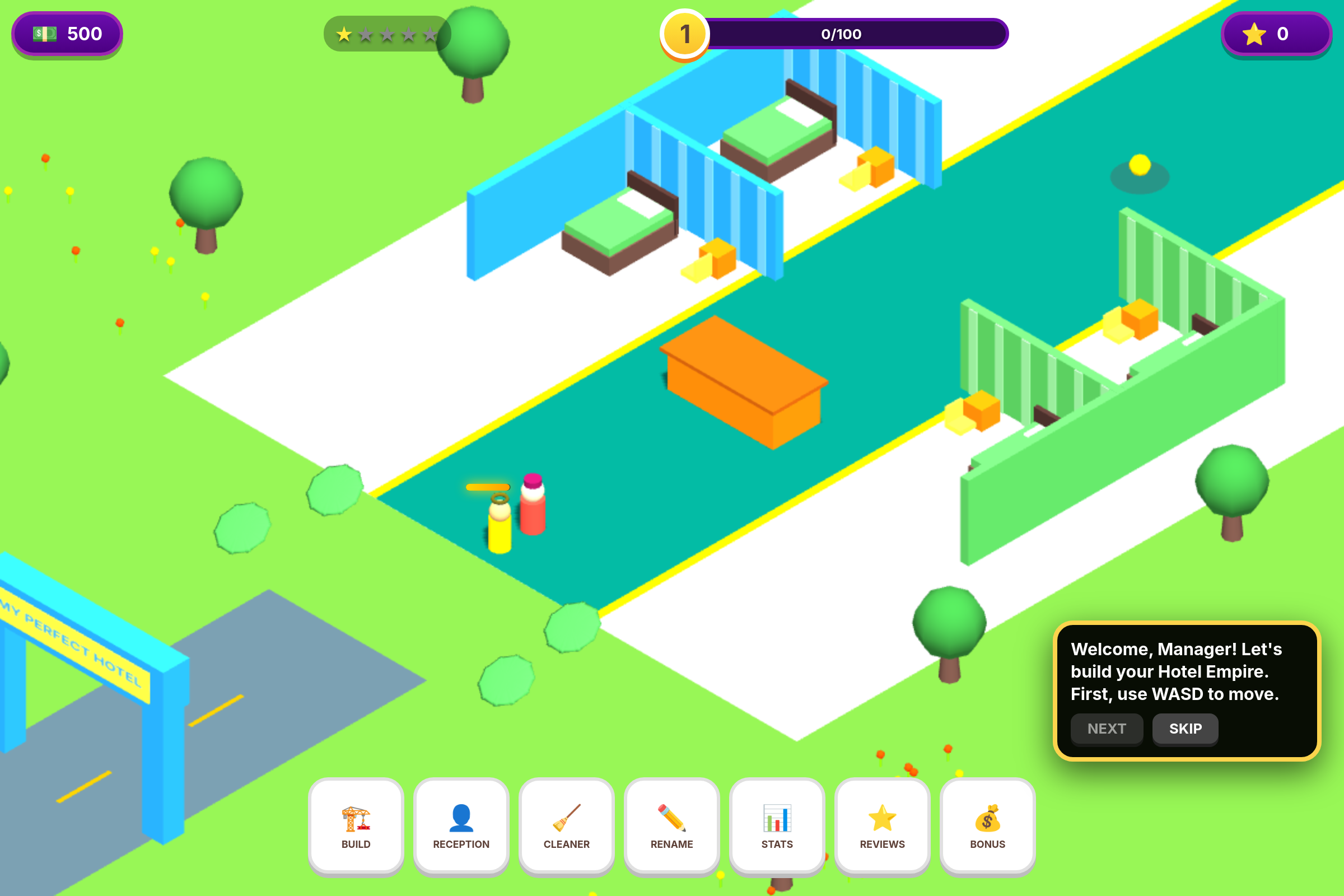 Hotel Empire Tycoon mini app