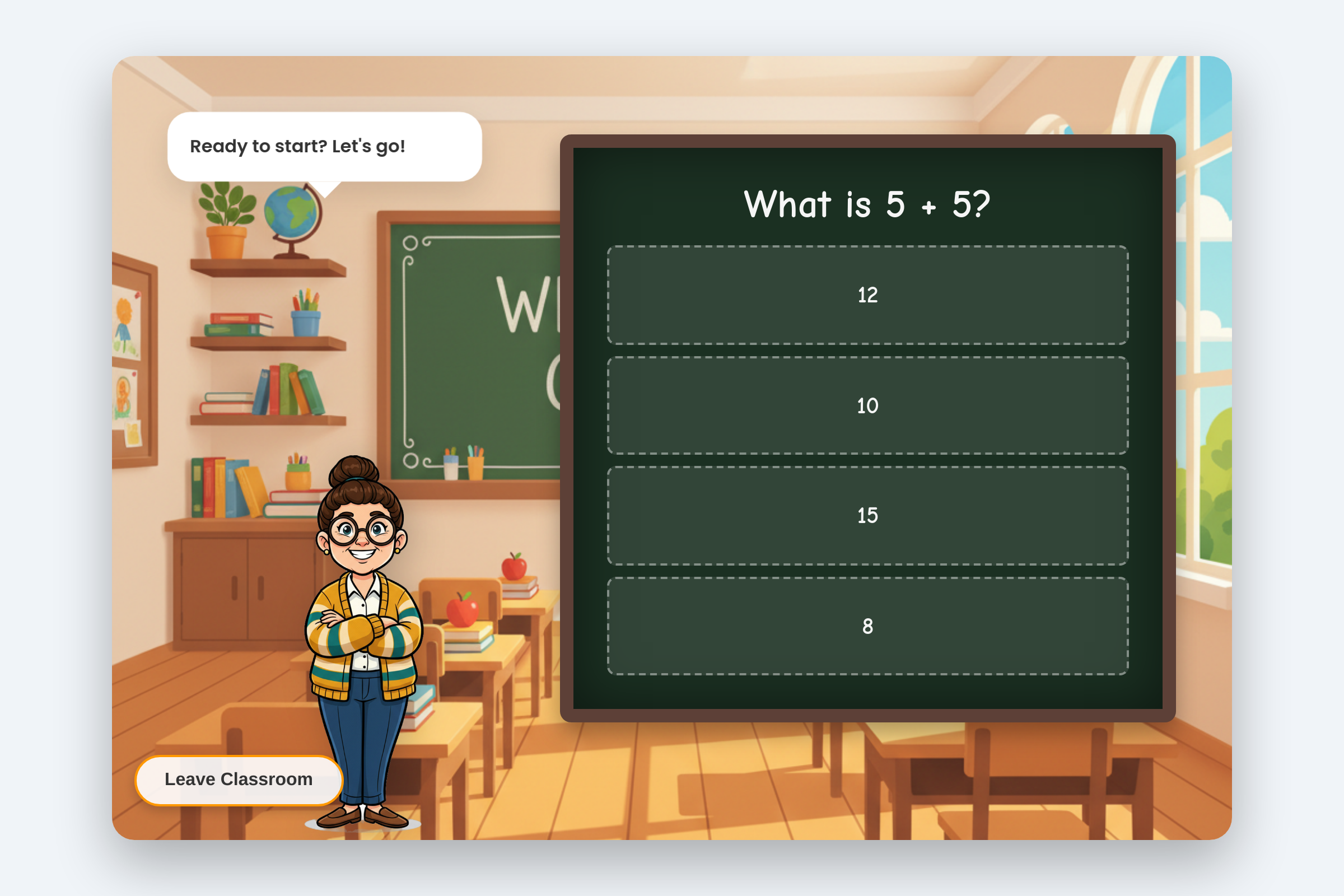 Mrs P Teaches mini app