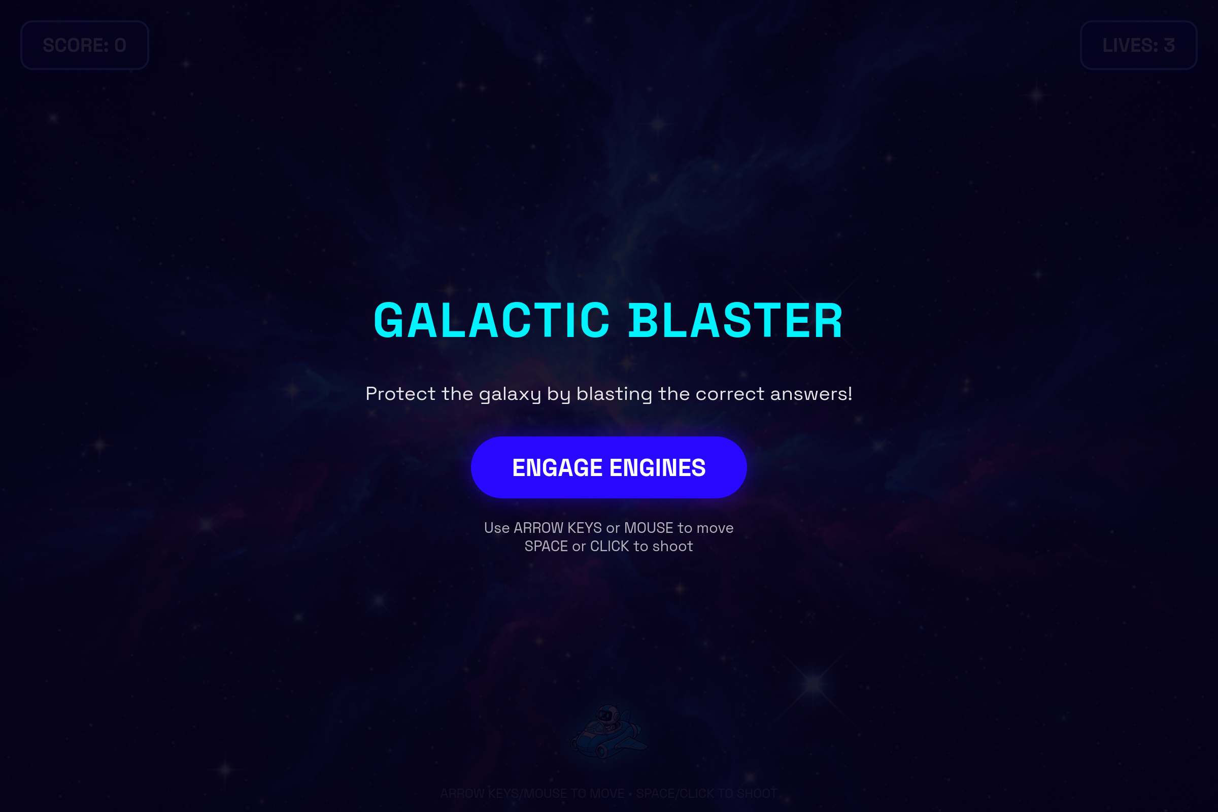 Answer Blaster mini app