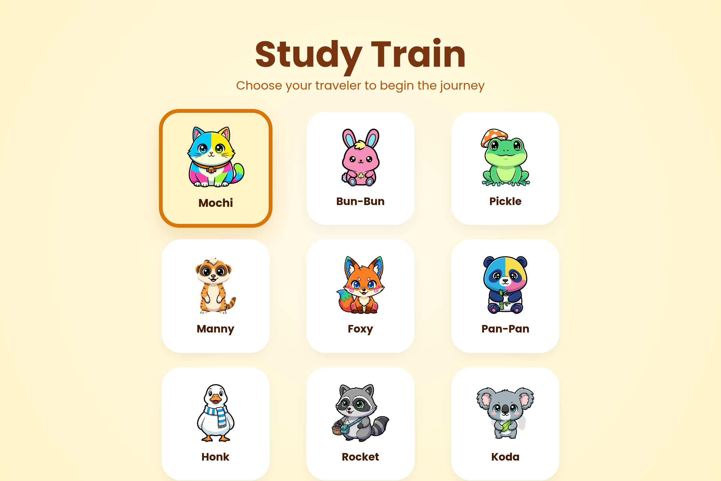 Focus Train mini app
