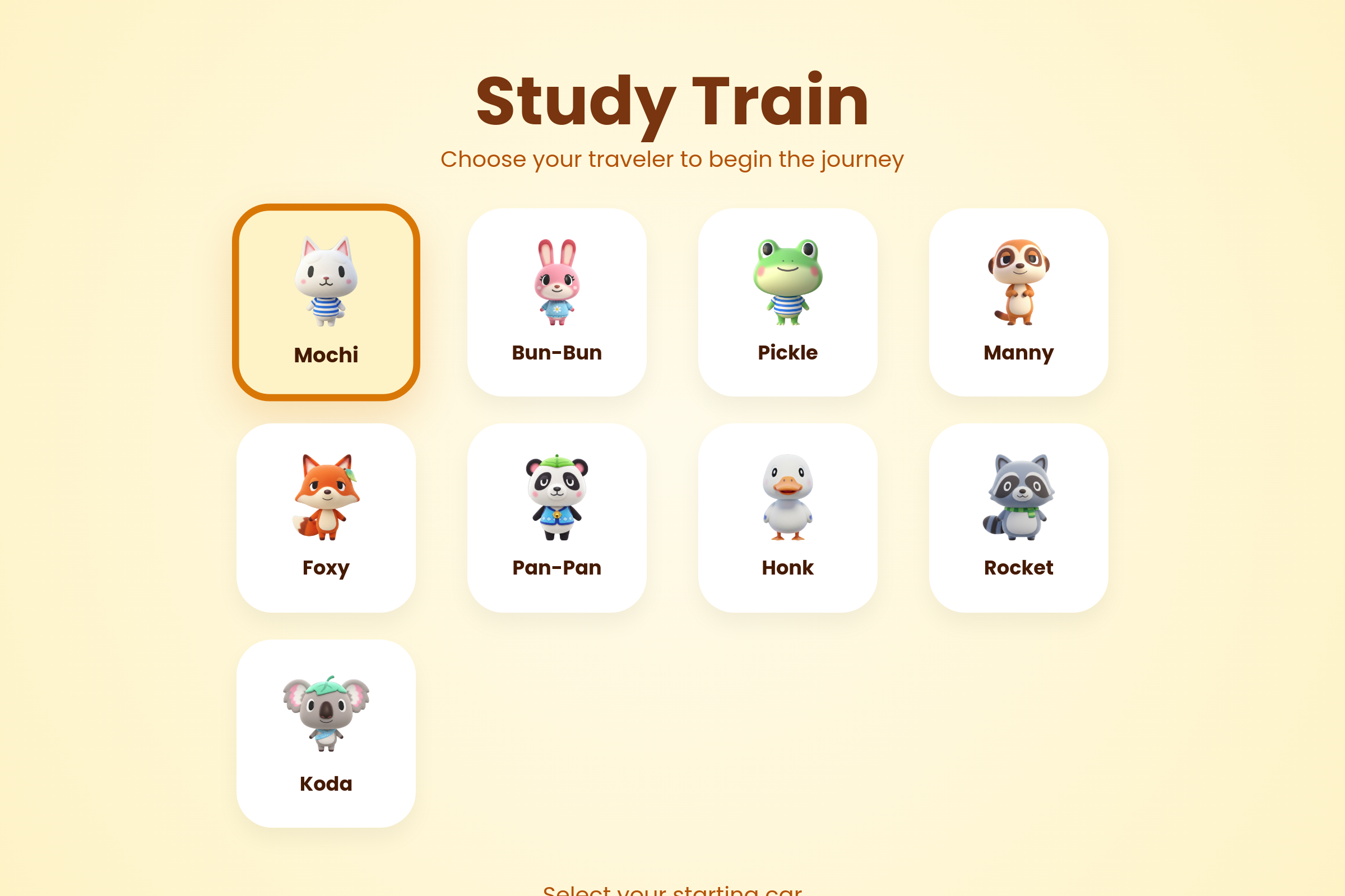 3D Study Train mini app