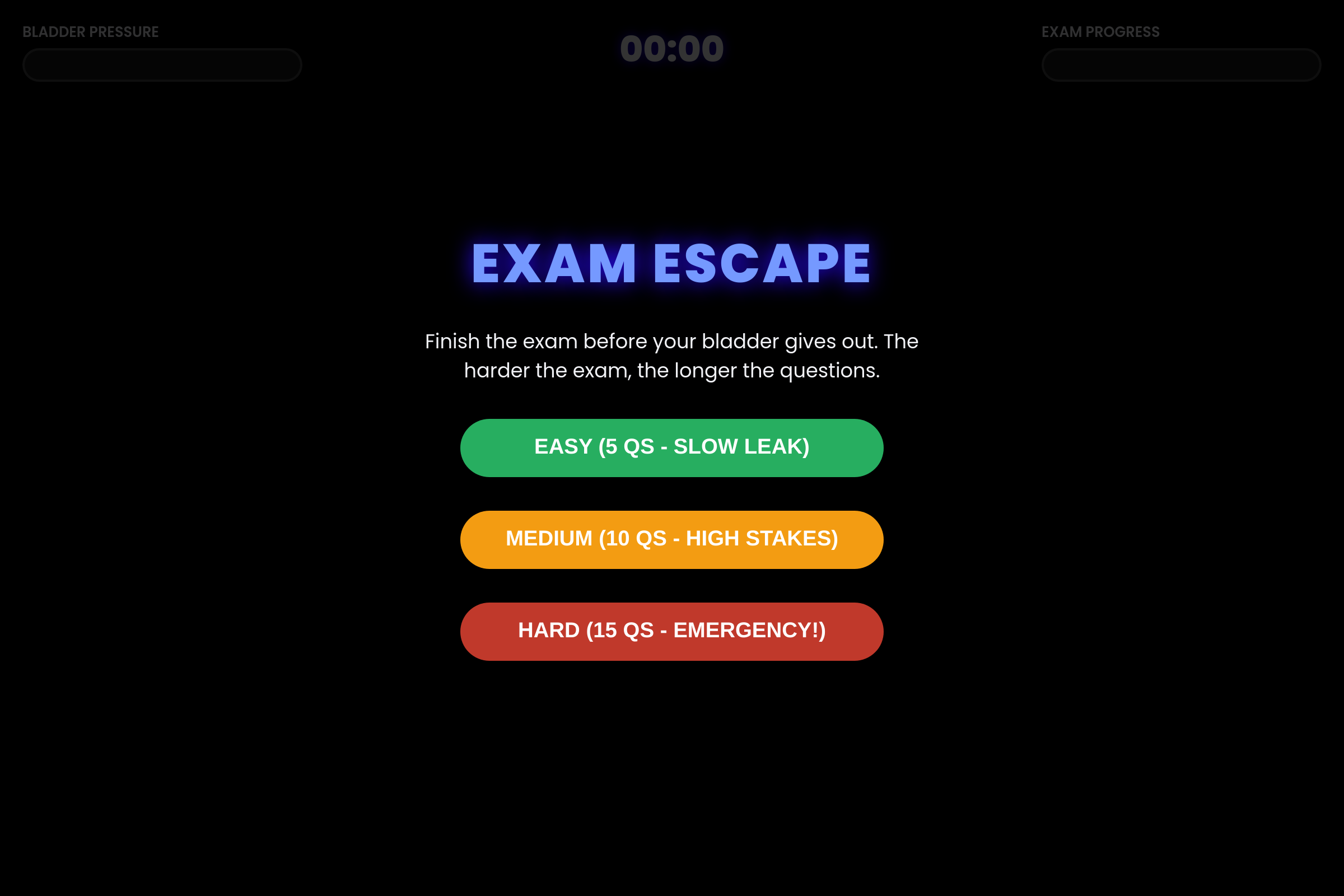 Exam Urgency mini app