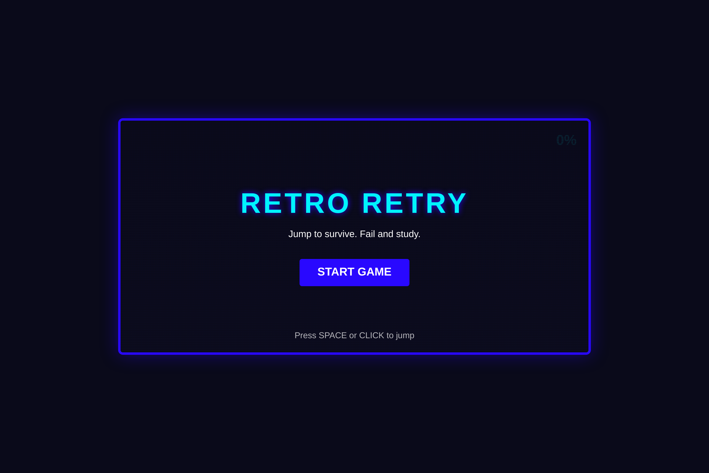 Retro Retry mini app