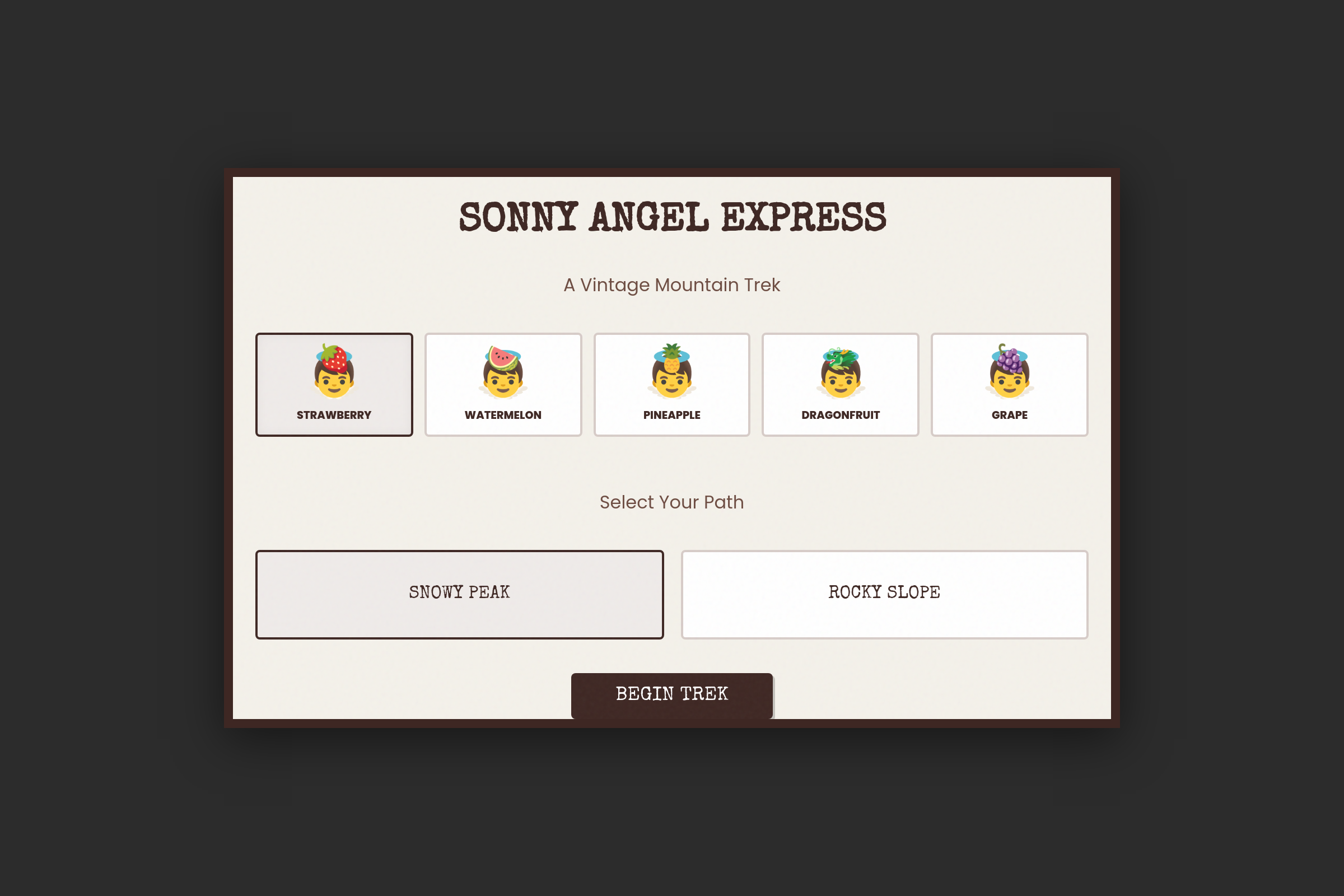 Summit Climb mini app