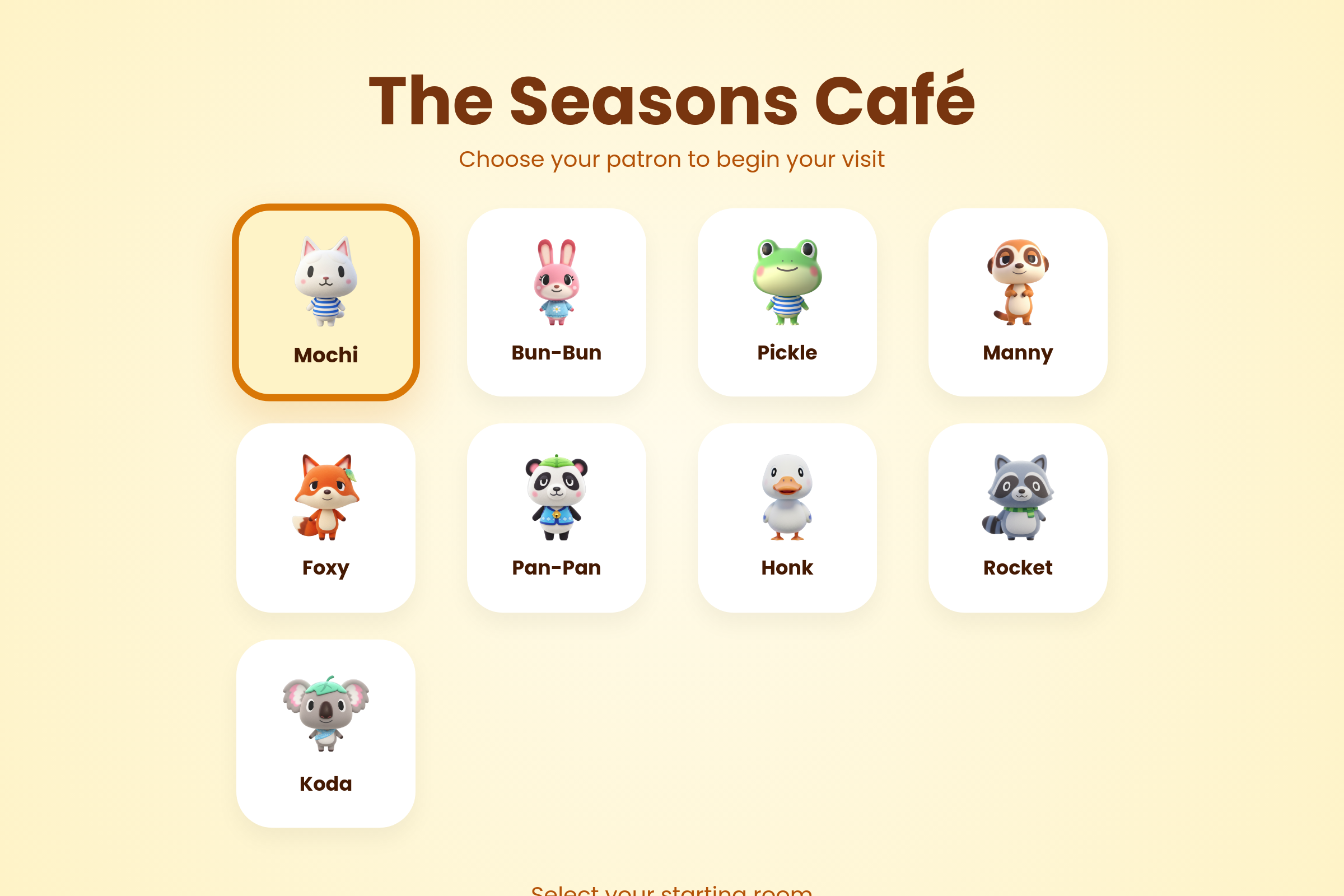 3D Study Cafe mini app