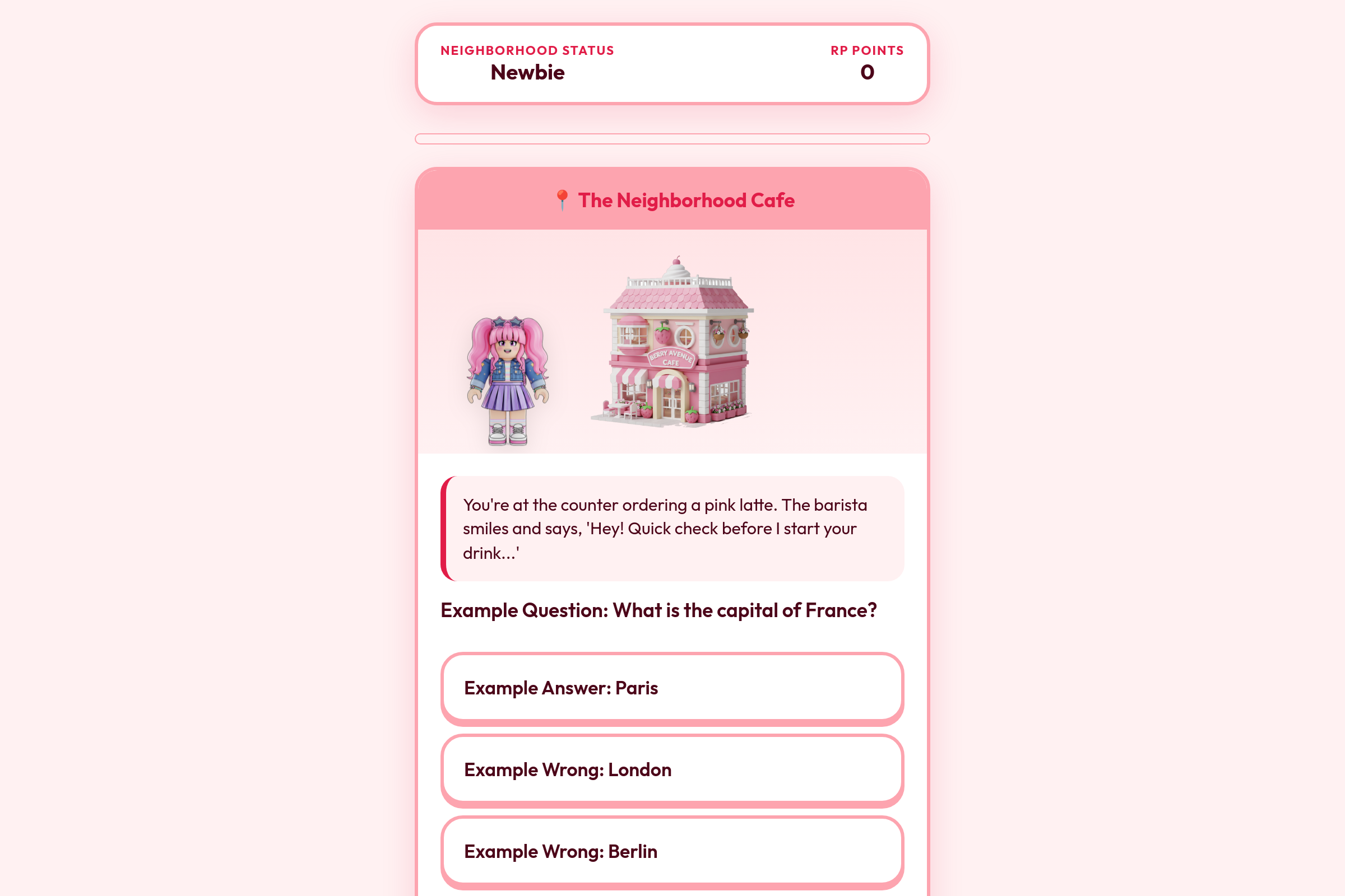 Berry Ave Roleplay mini app