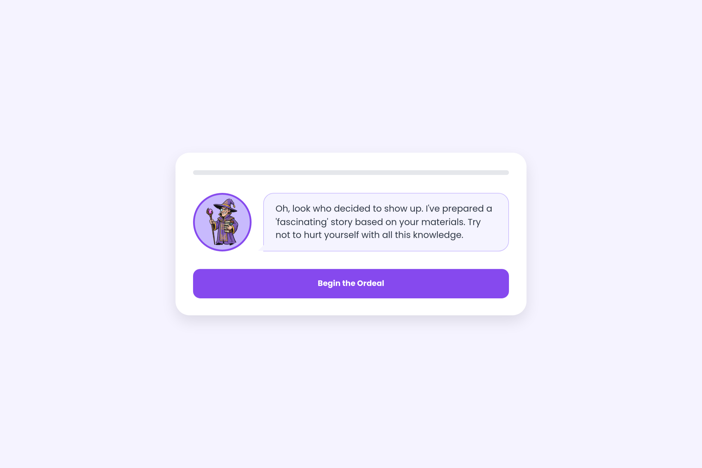 Sarcastic Scholar mini app