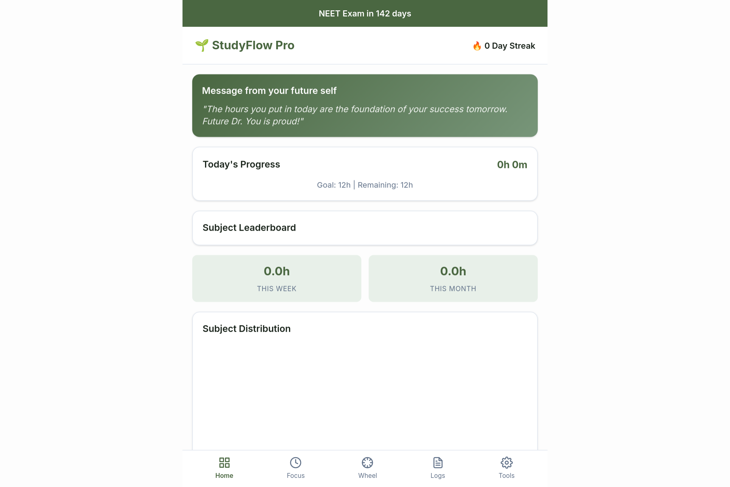 Studyflow mini app