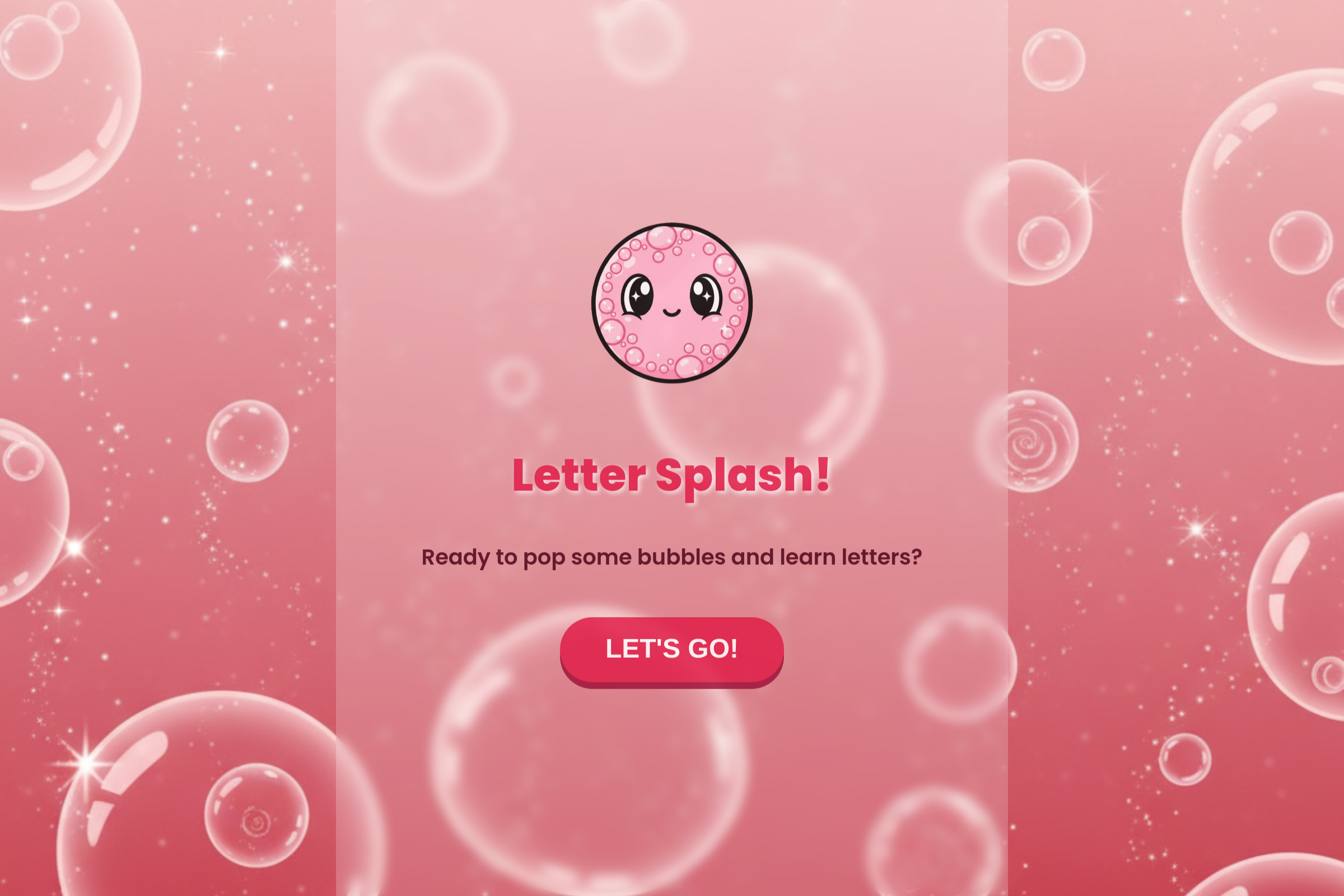 Letter Splash Adventure mini app