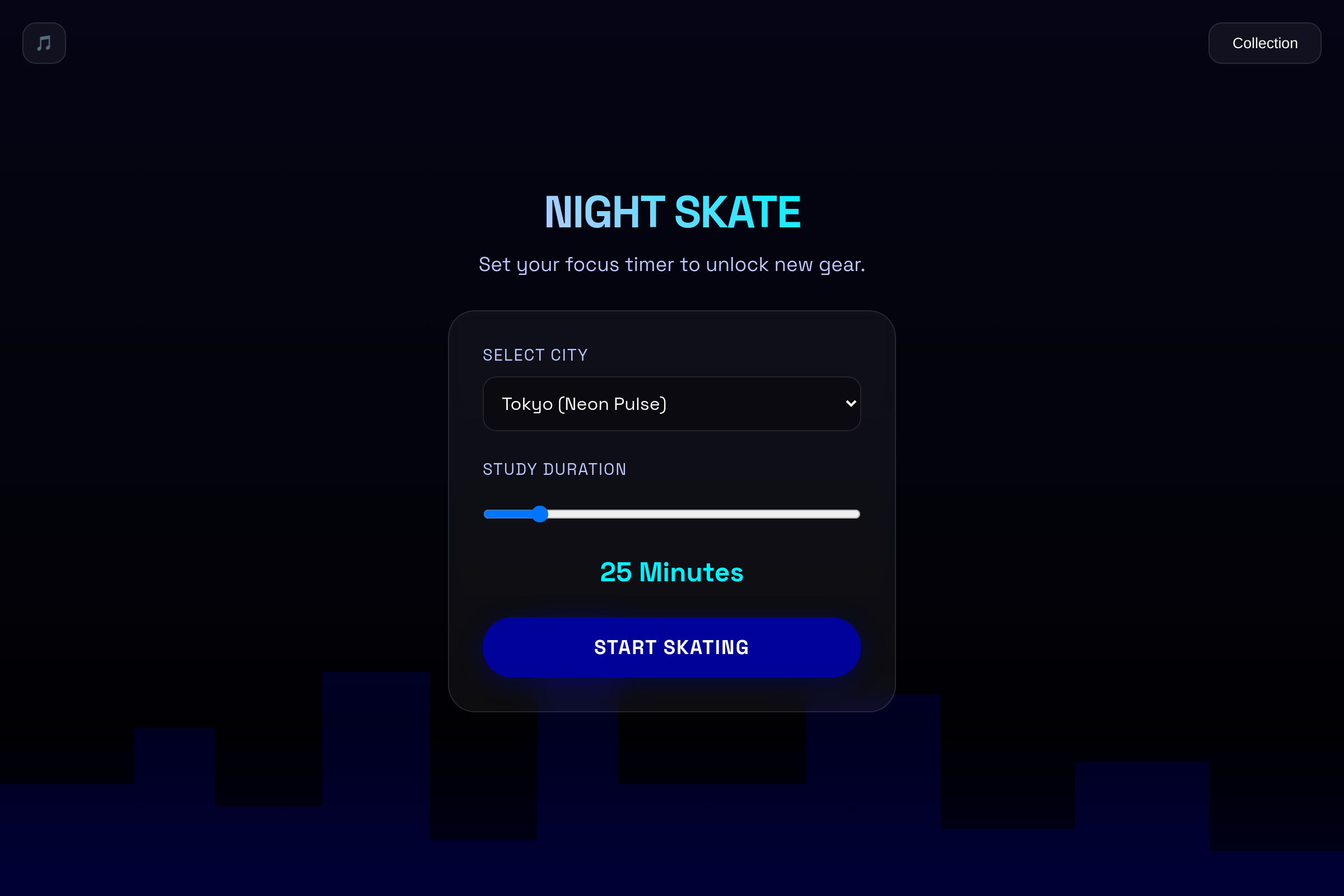 Midnight Skate mini app