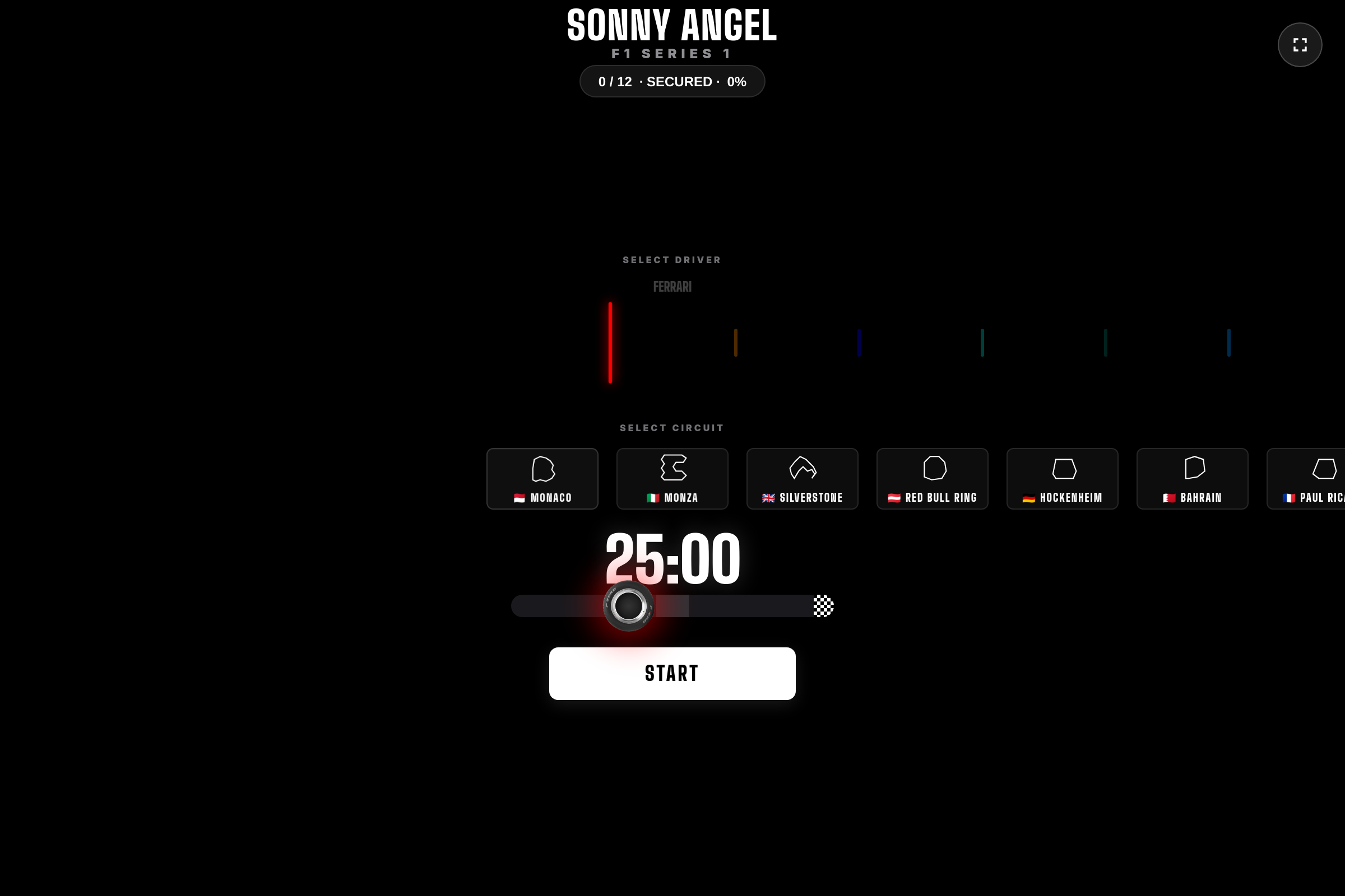 F1 mini app