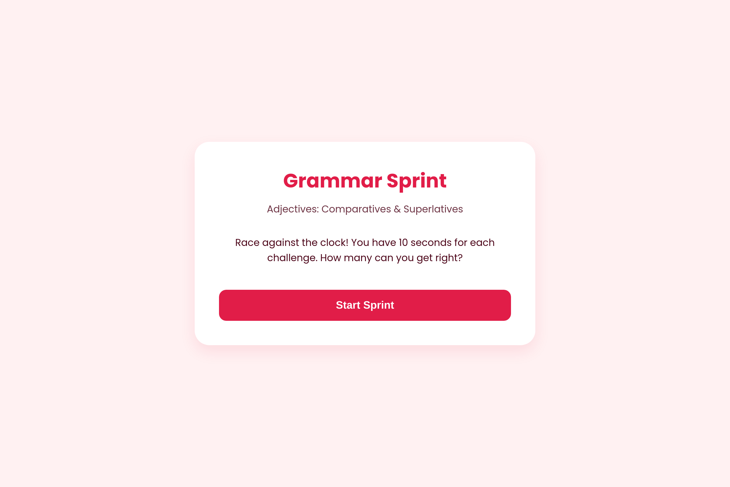 Superlative Showdown mini app