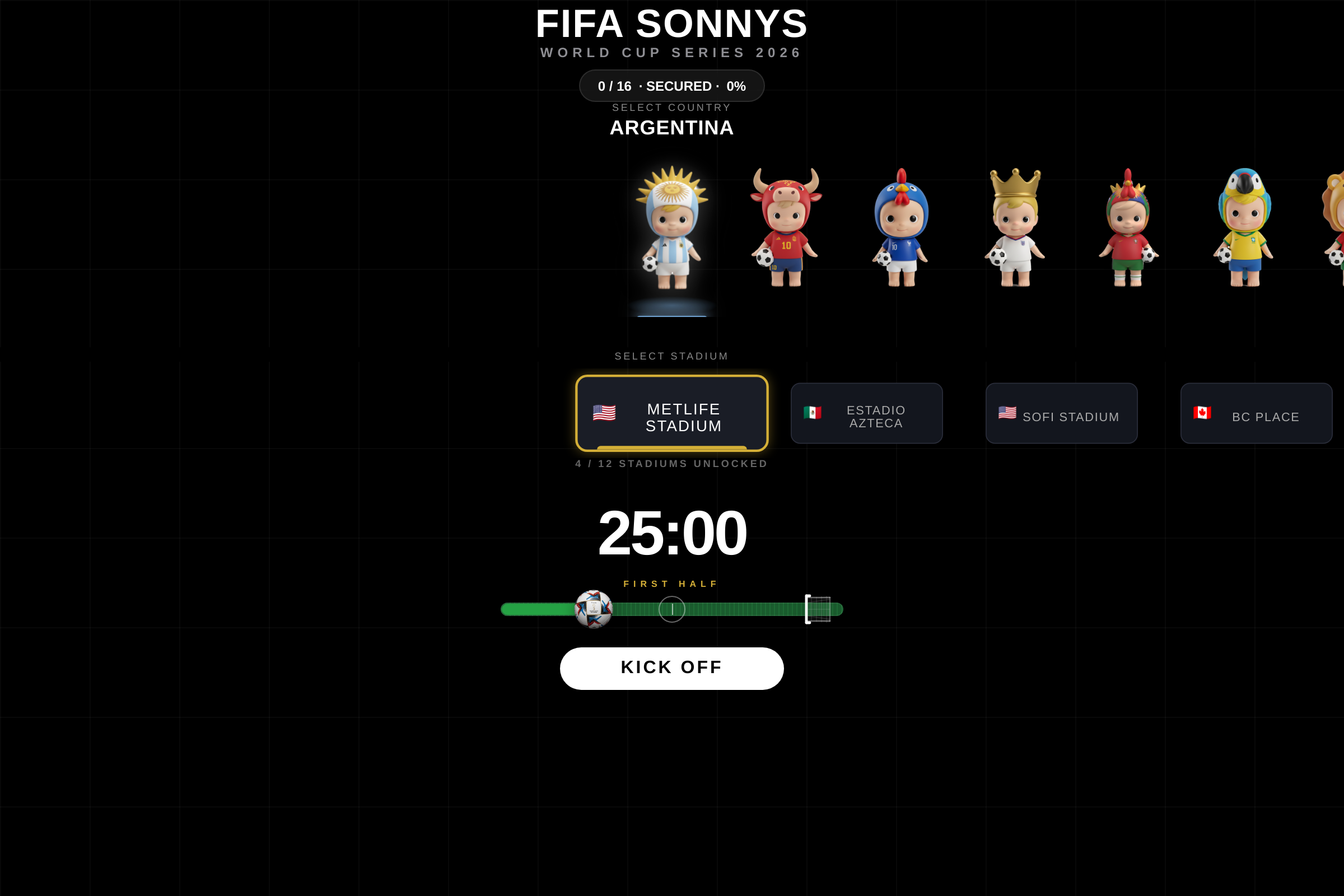 FIFA World Cup Sonnys mini app