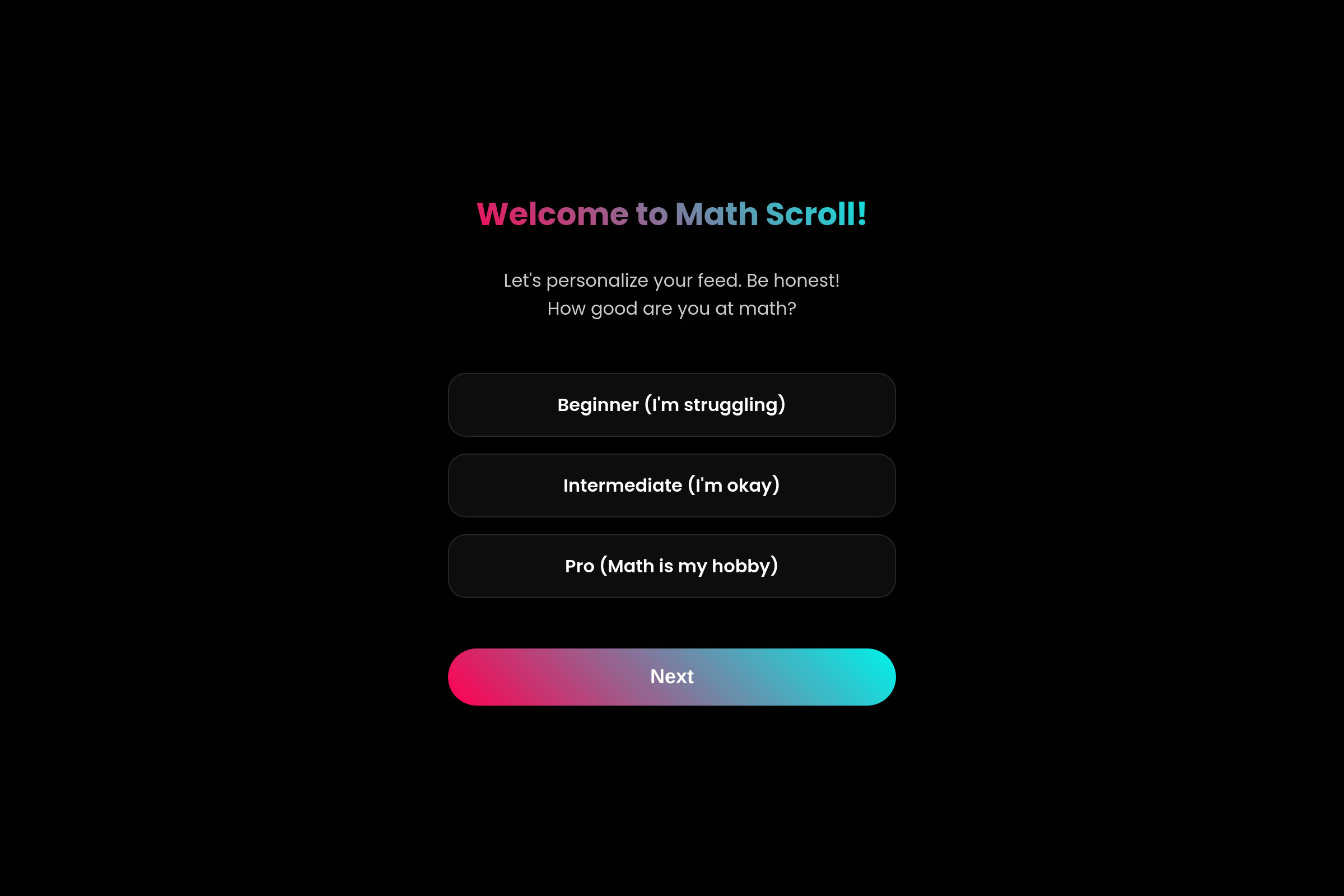 Grade 7 Math Scroll mini app
