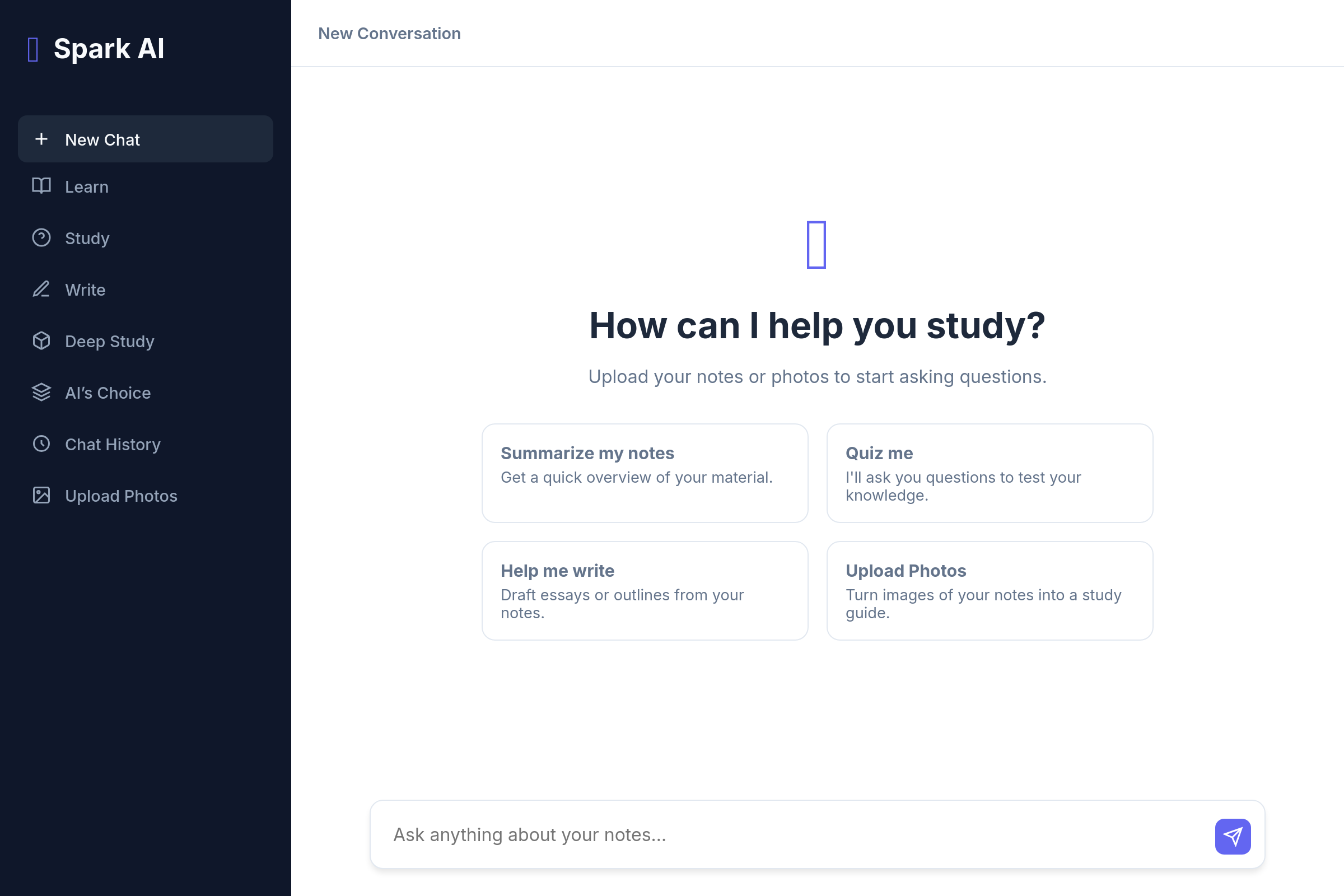 Spark AI mini app