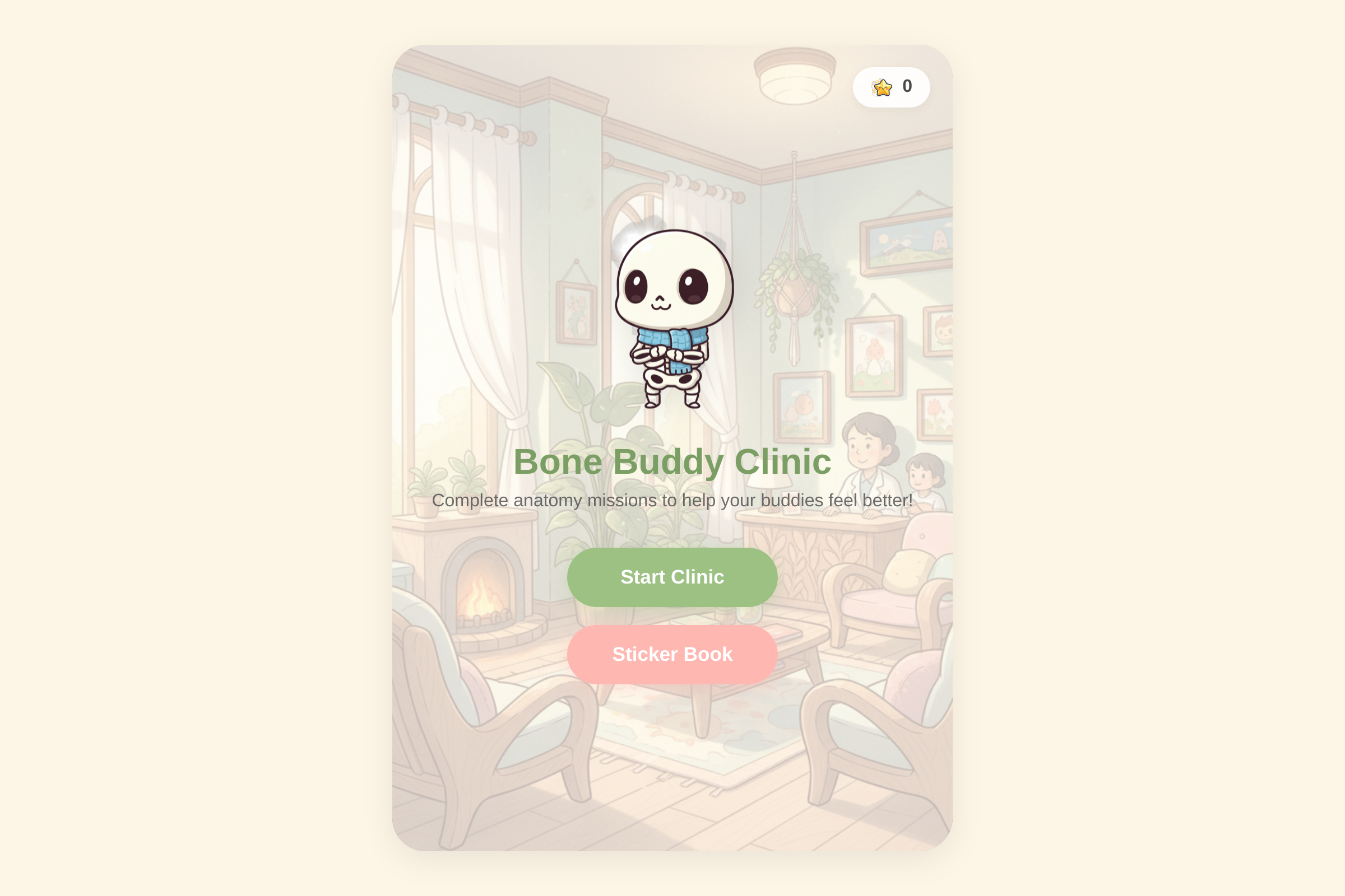 Bone Buddy Clinic mini app