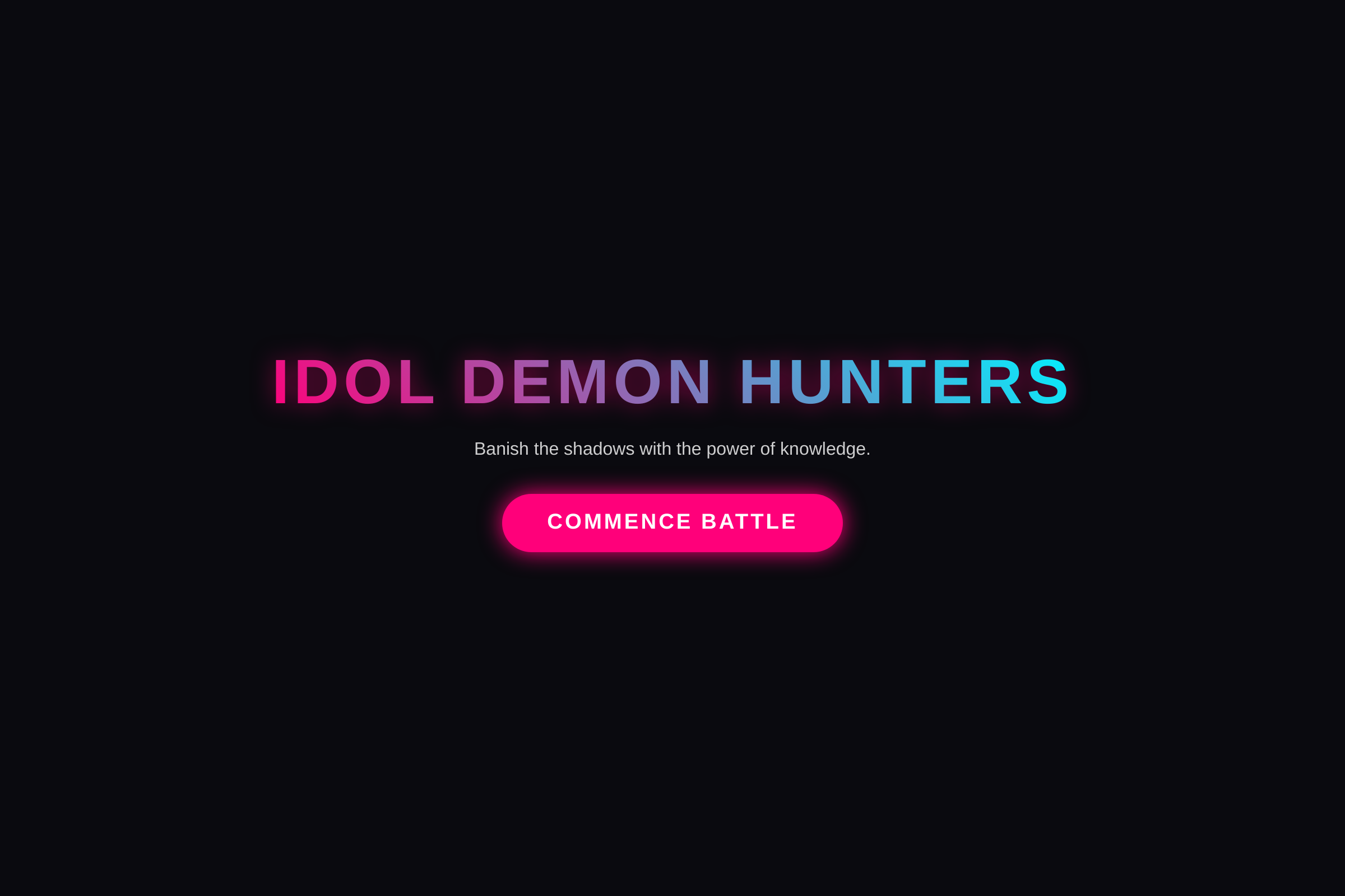 Idol Demon Hunters mini app