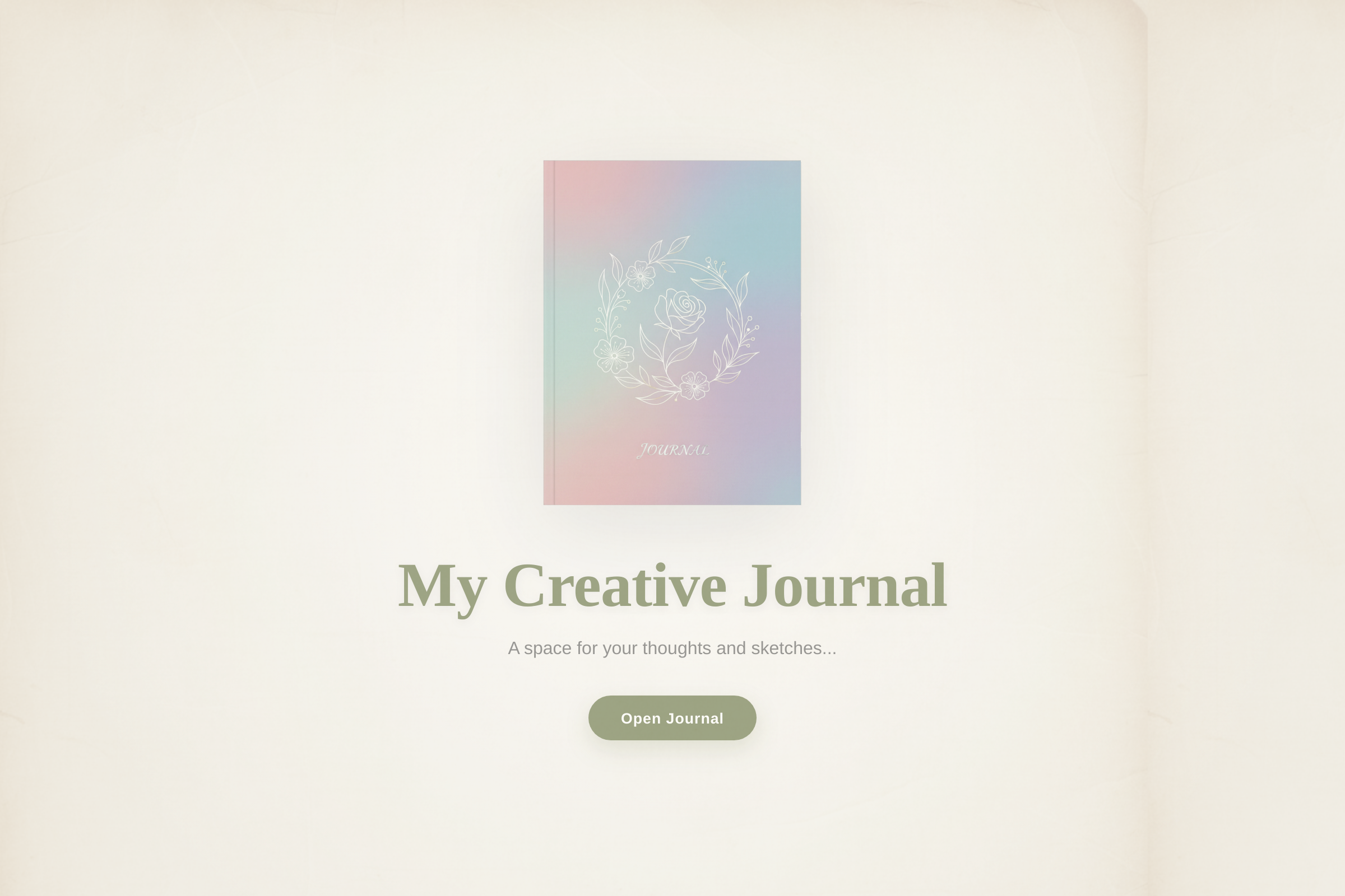 Aesthetic Sketch Journal mini app
