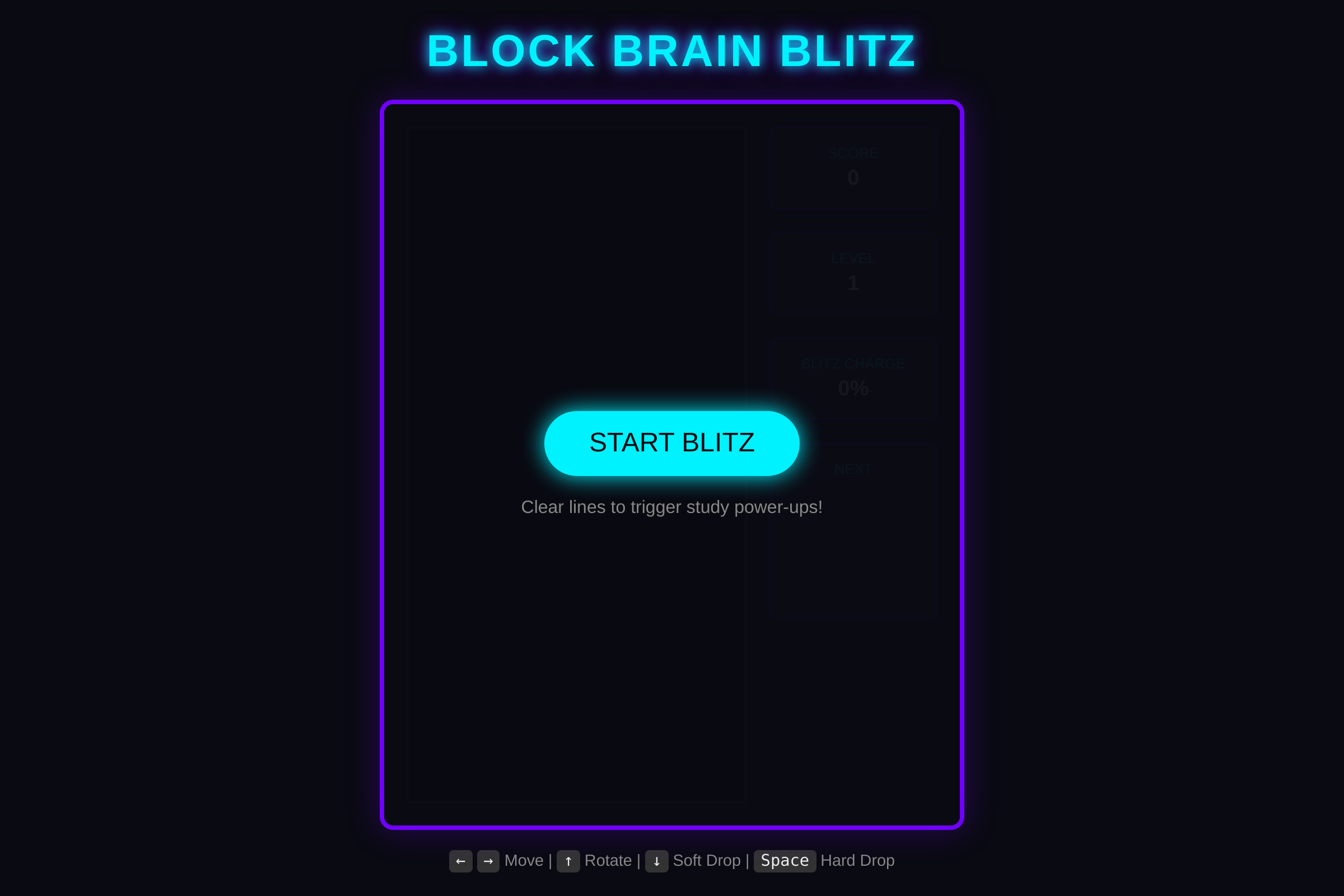 Block Brain Blitz mini app
