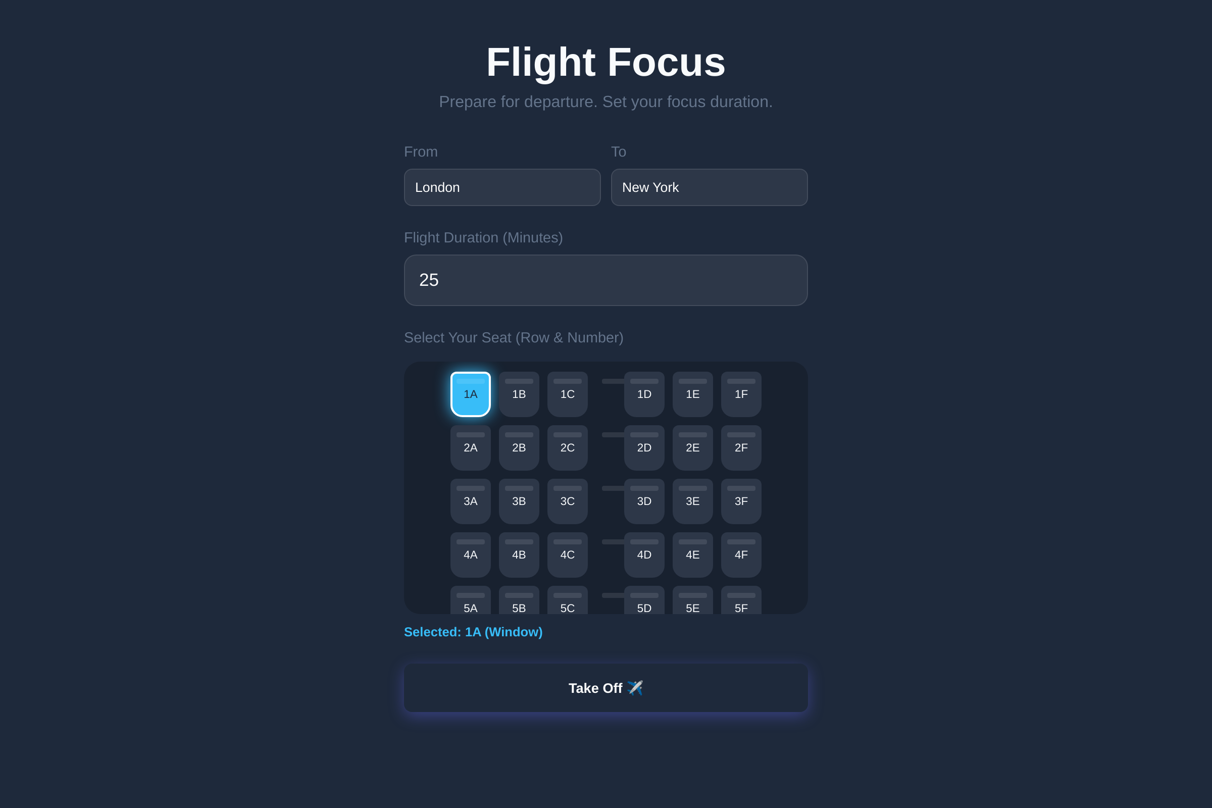 Flight Focus (copy) mini app