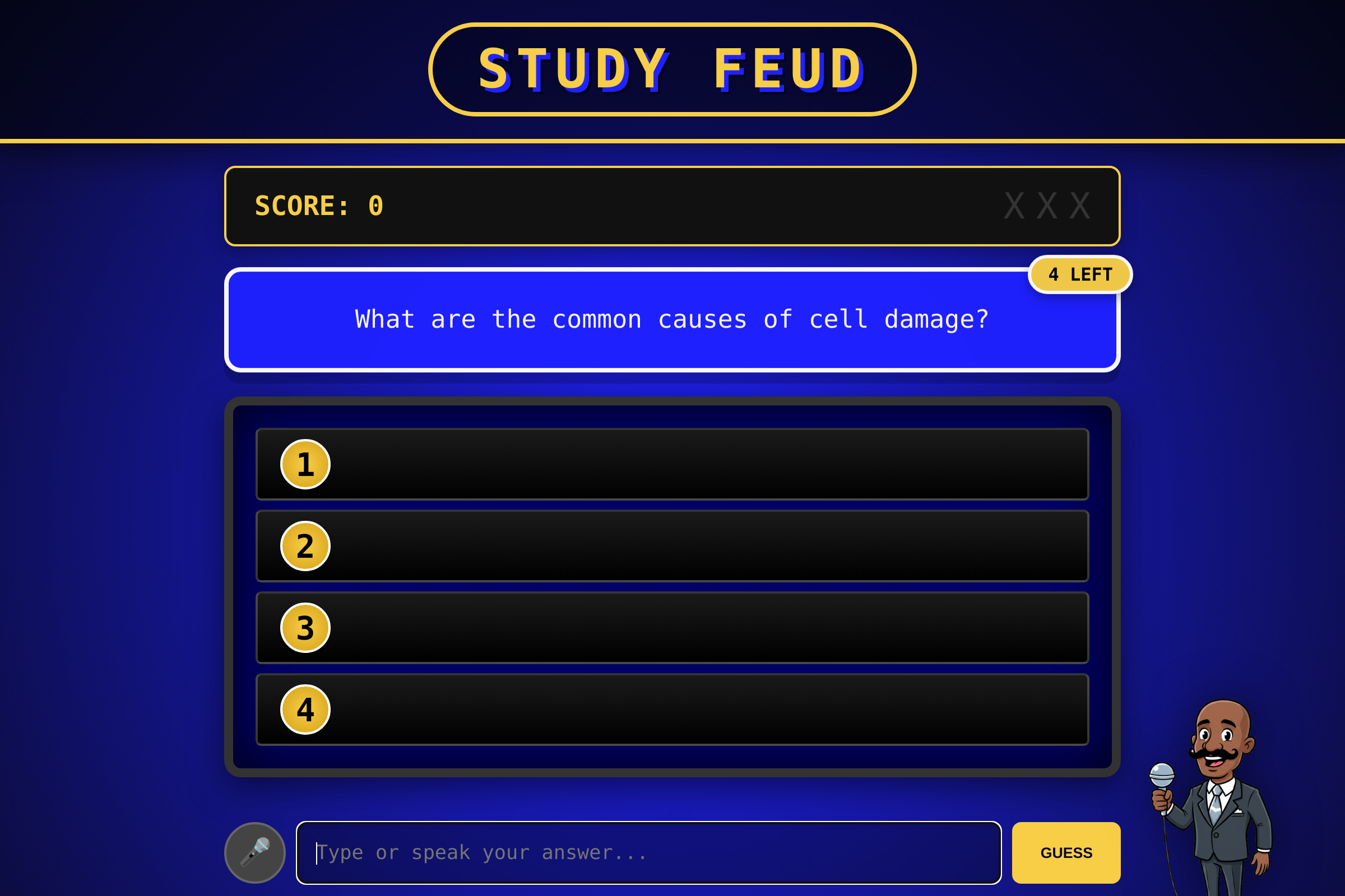 Study Feud mini app