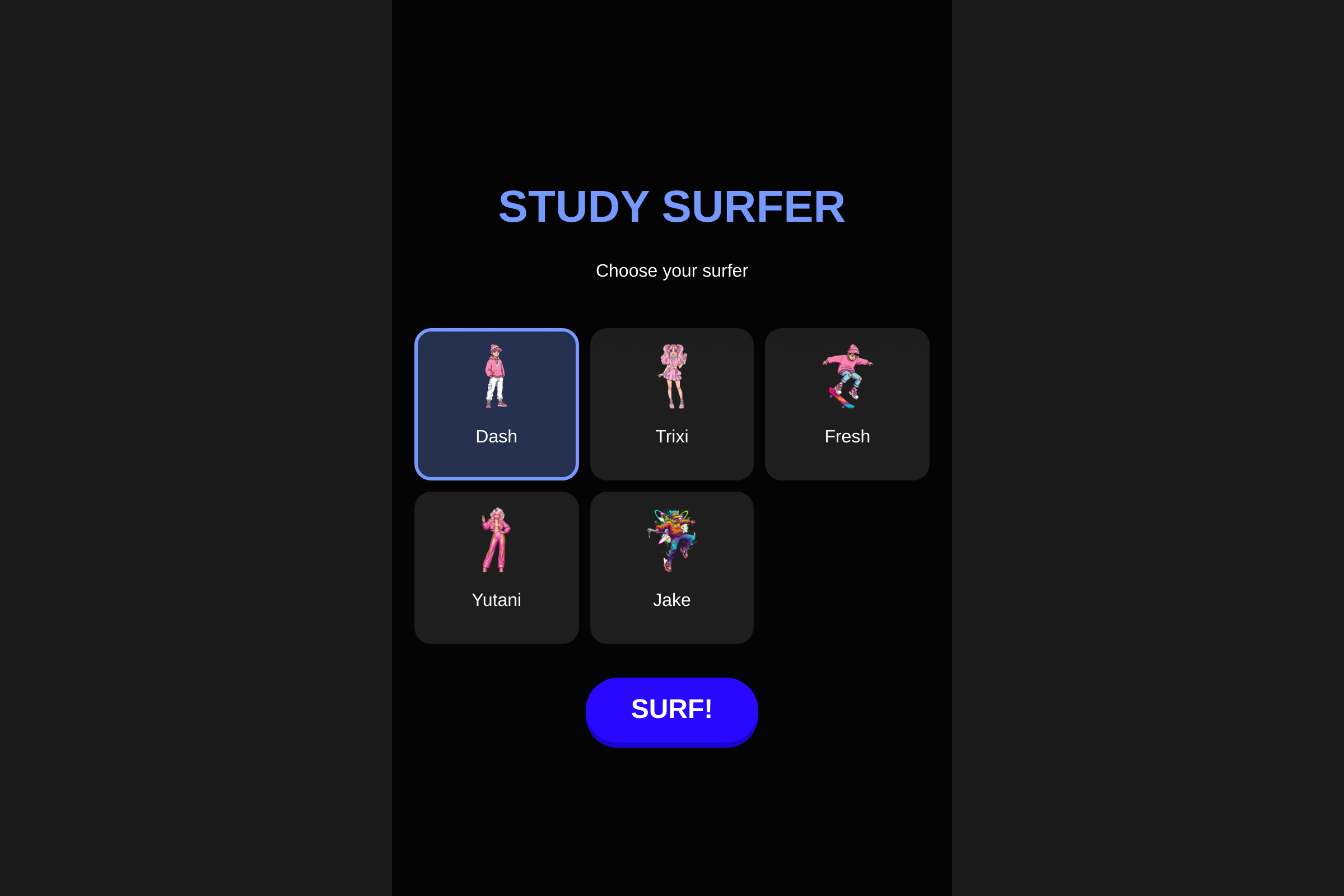Study Surfers mini app