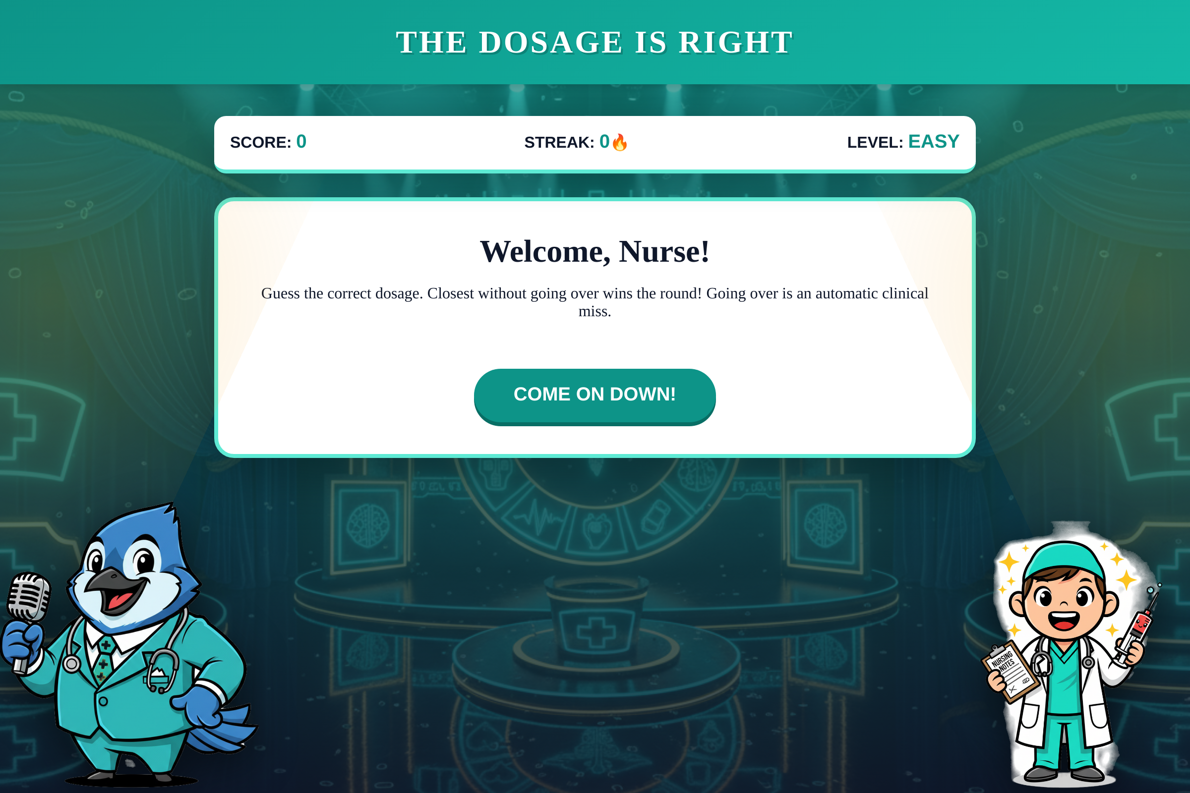 Is the Dosage Right mini app