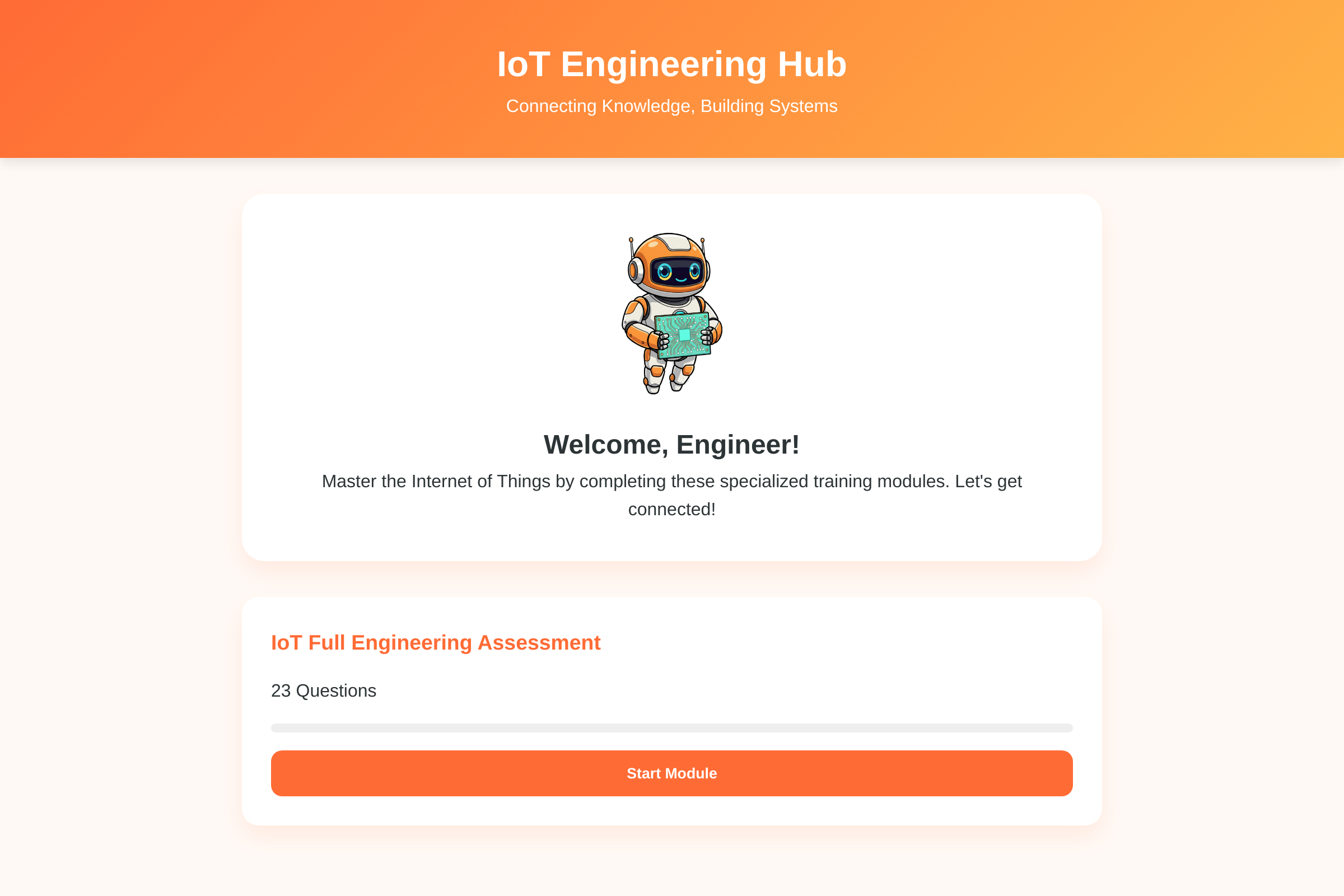IoT Engineer Pro mini app
