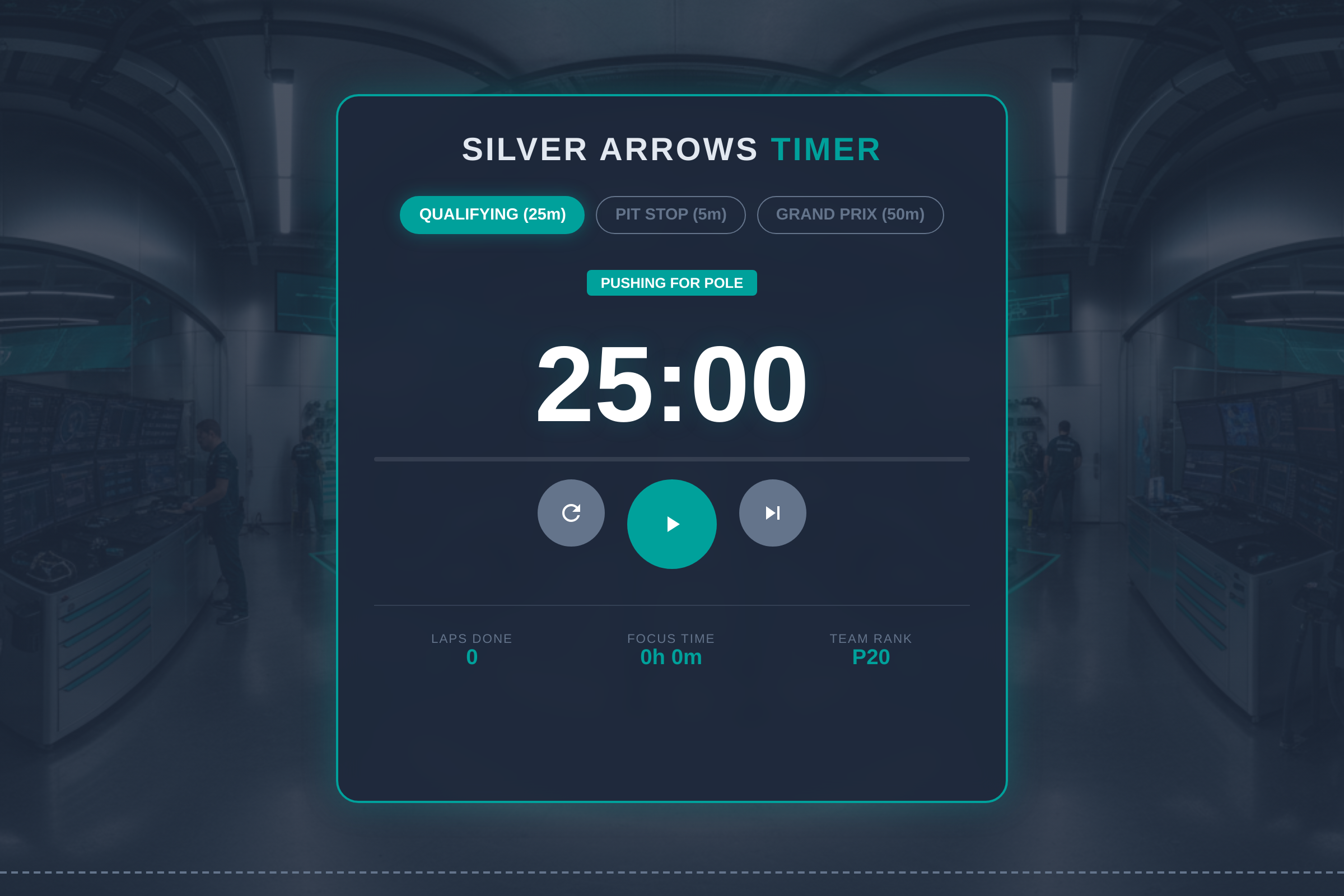 Silver Arrow Sprint mini app