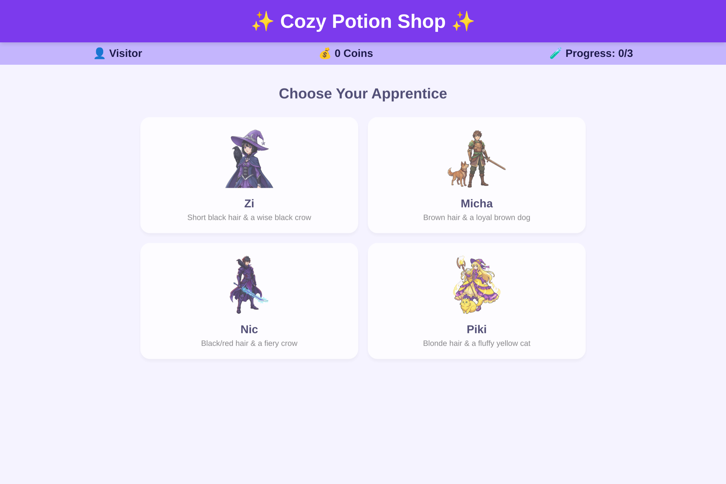 Potion Brew Academy mini app