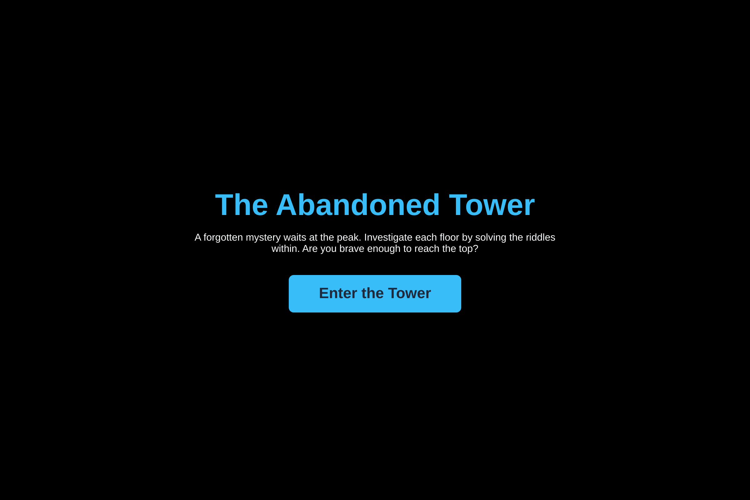 Spooky Tower Quest mini app