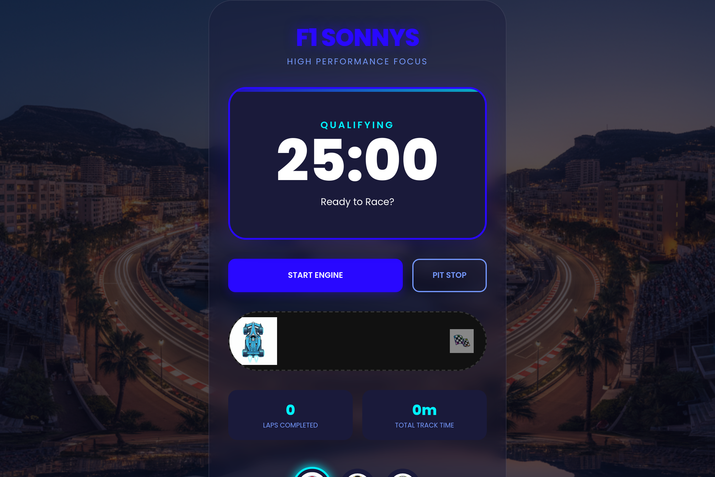 F1 Sonny mini app