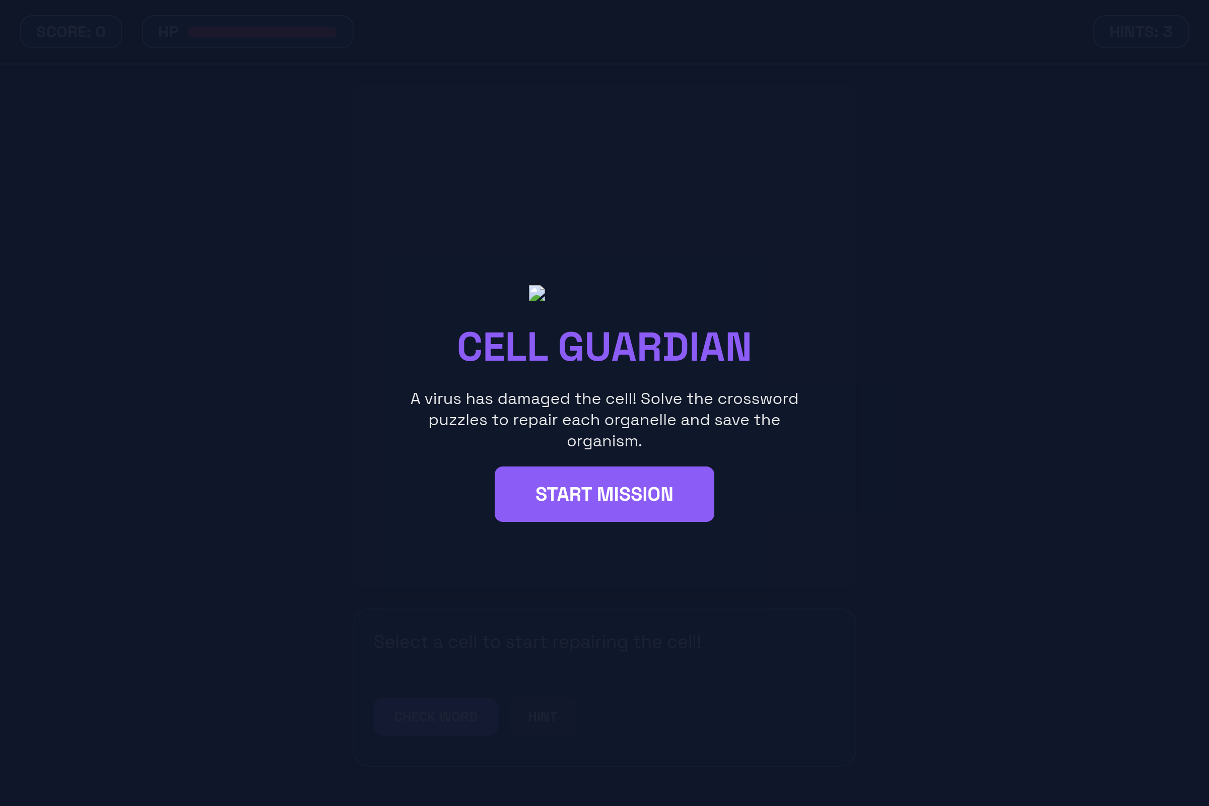 Cell Defense Simulator mini app
