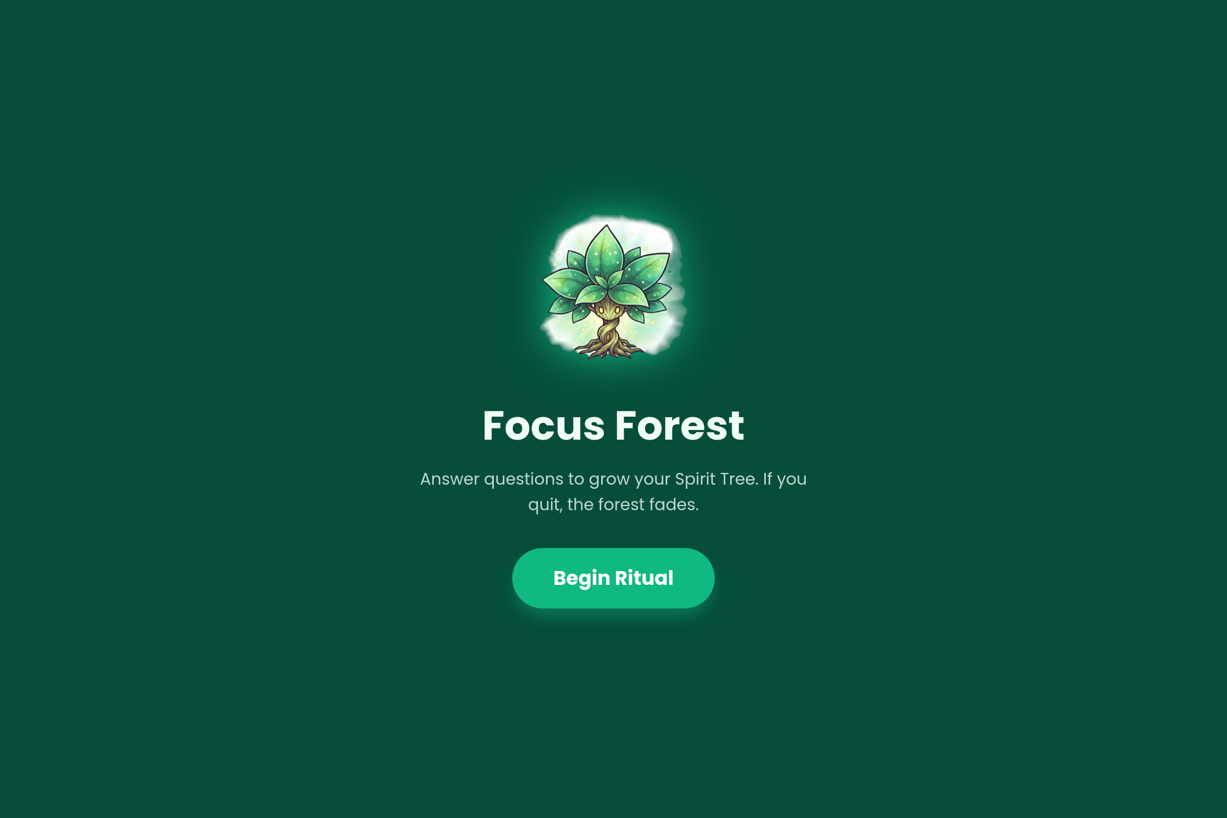 Focus Forest mini app