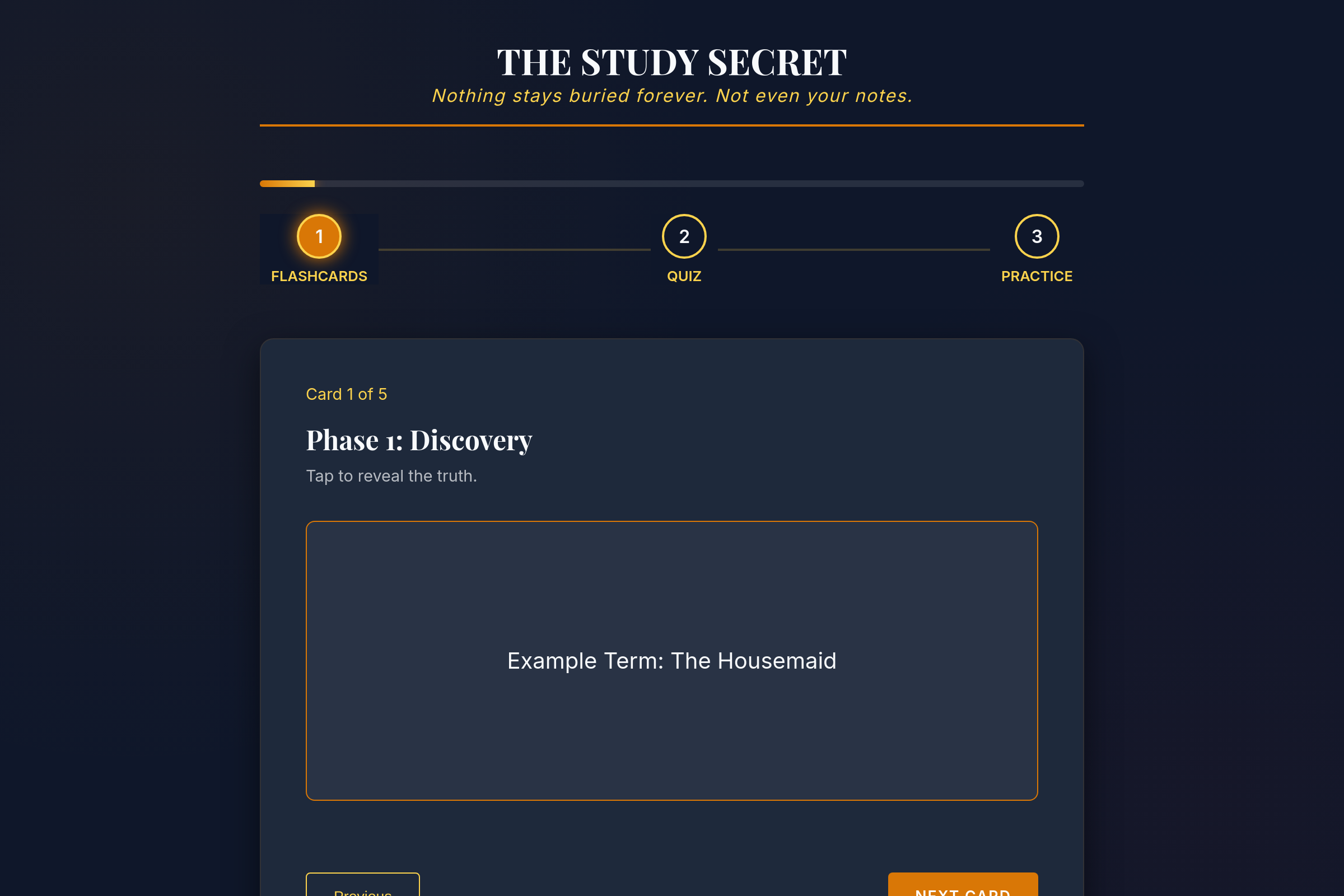 The Study Secret mini app