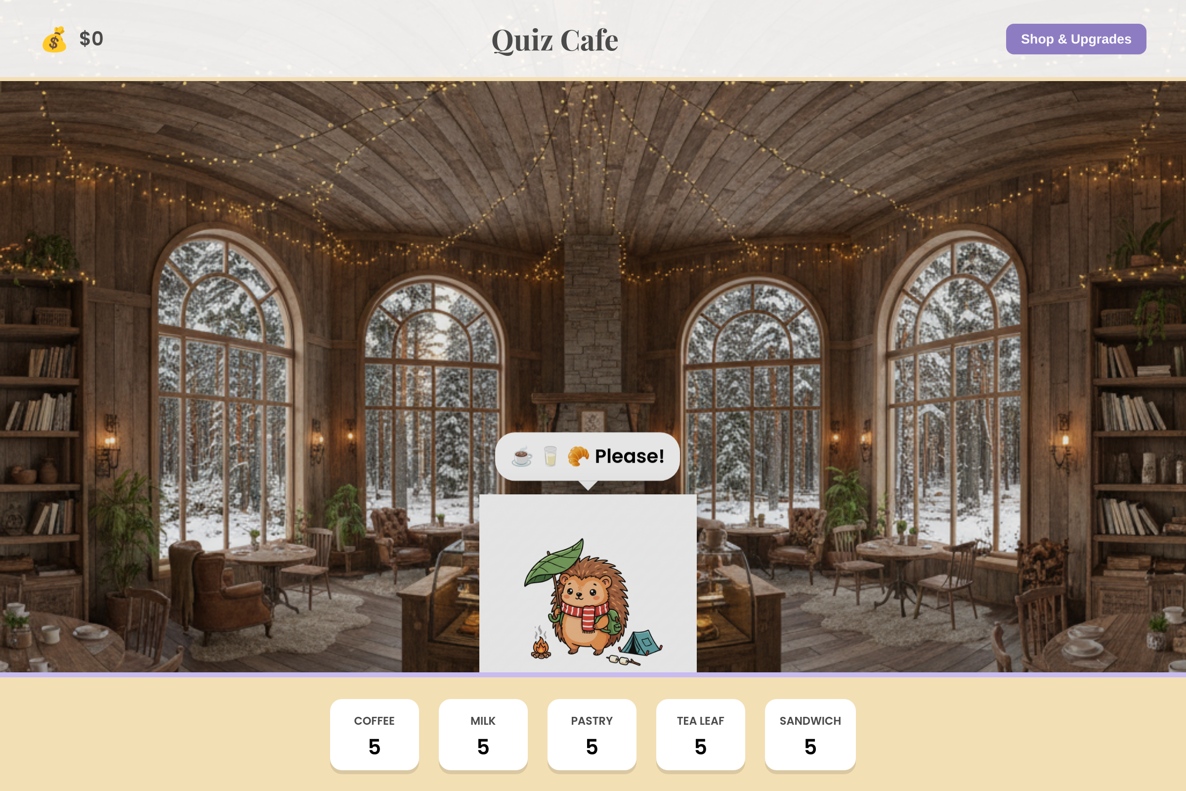 Busiology Cafe mini app