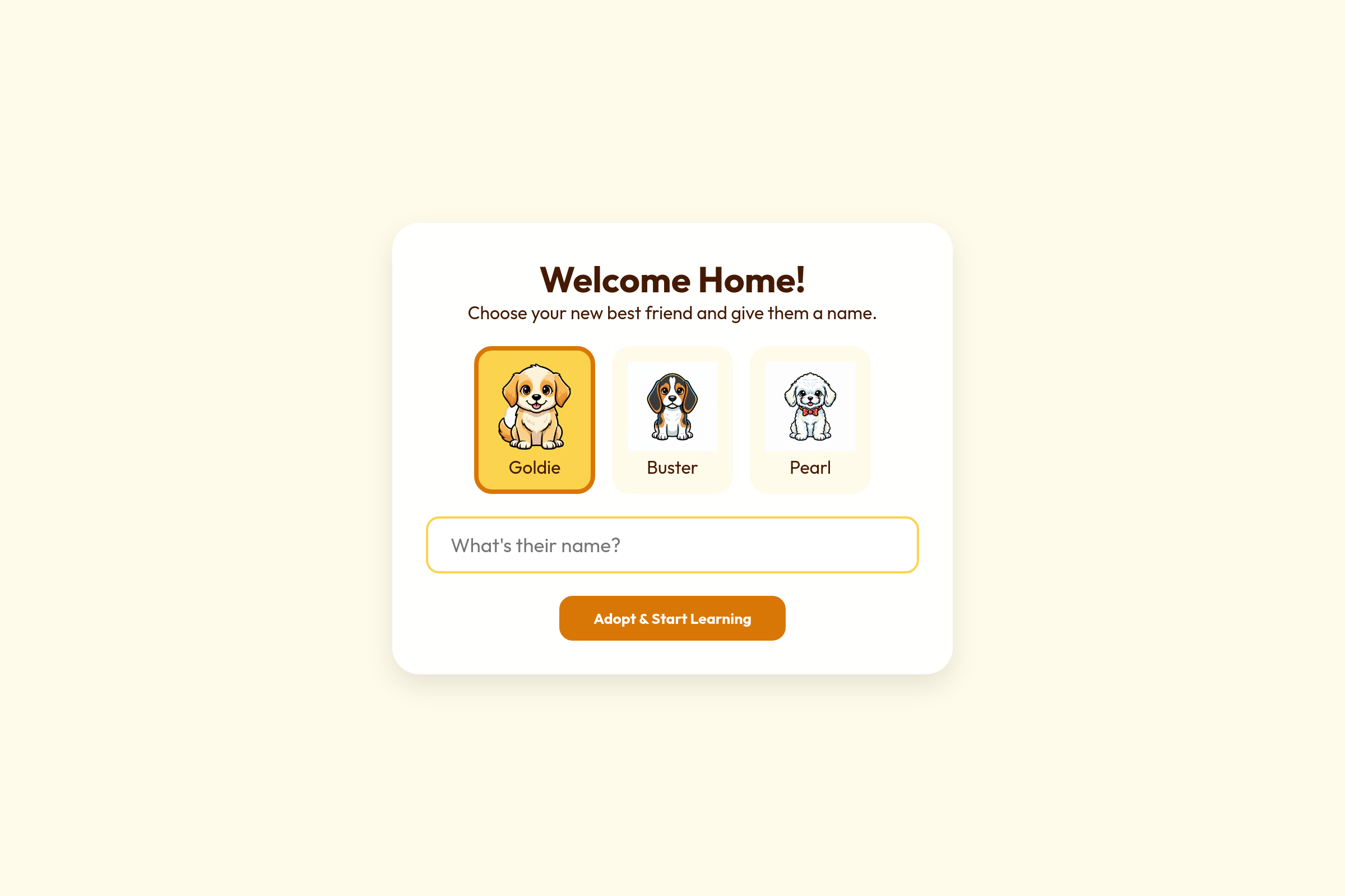 Study Pup mini app