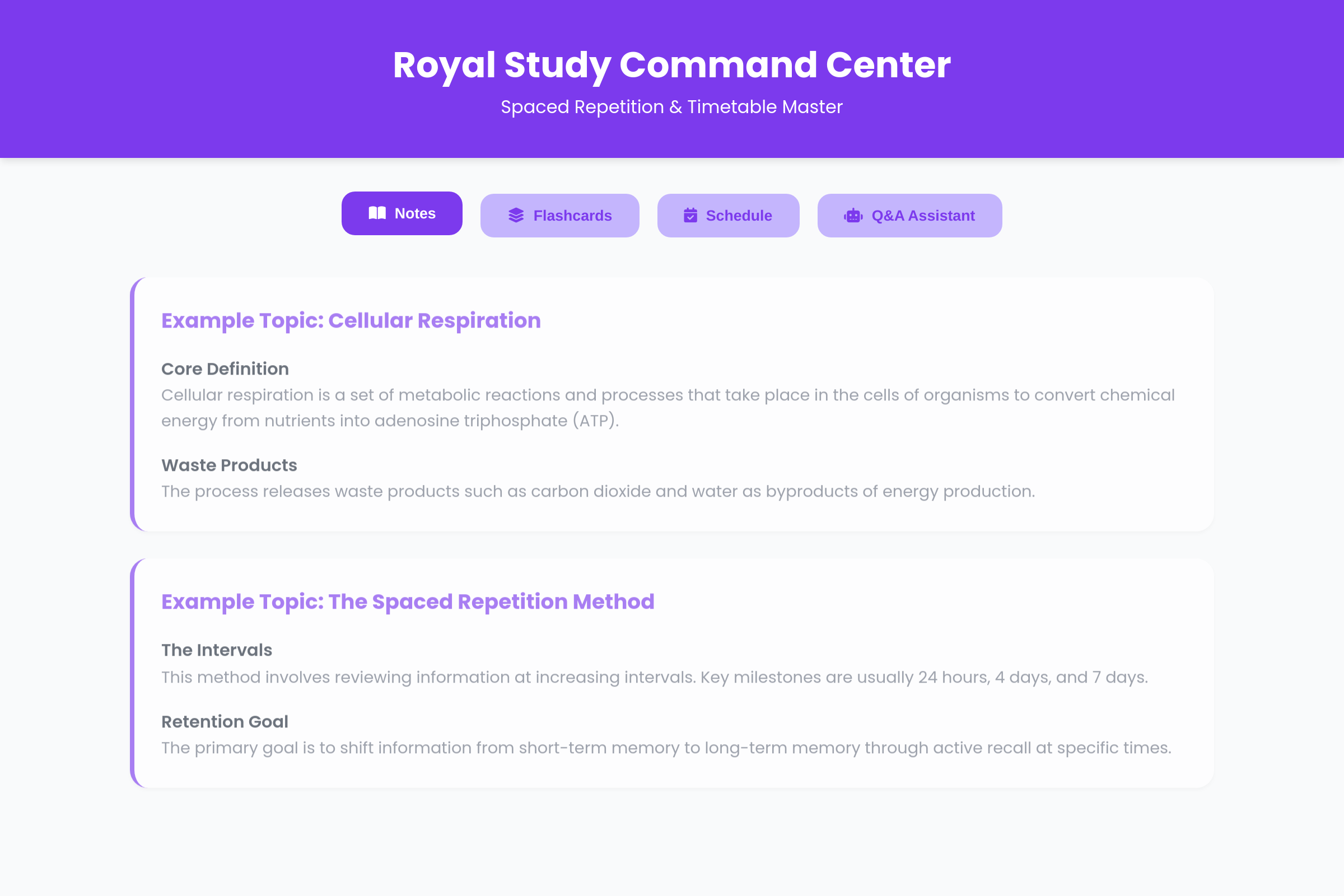 Smart Study Command mini app