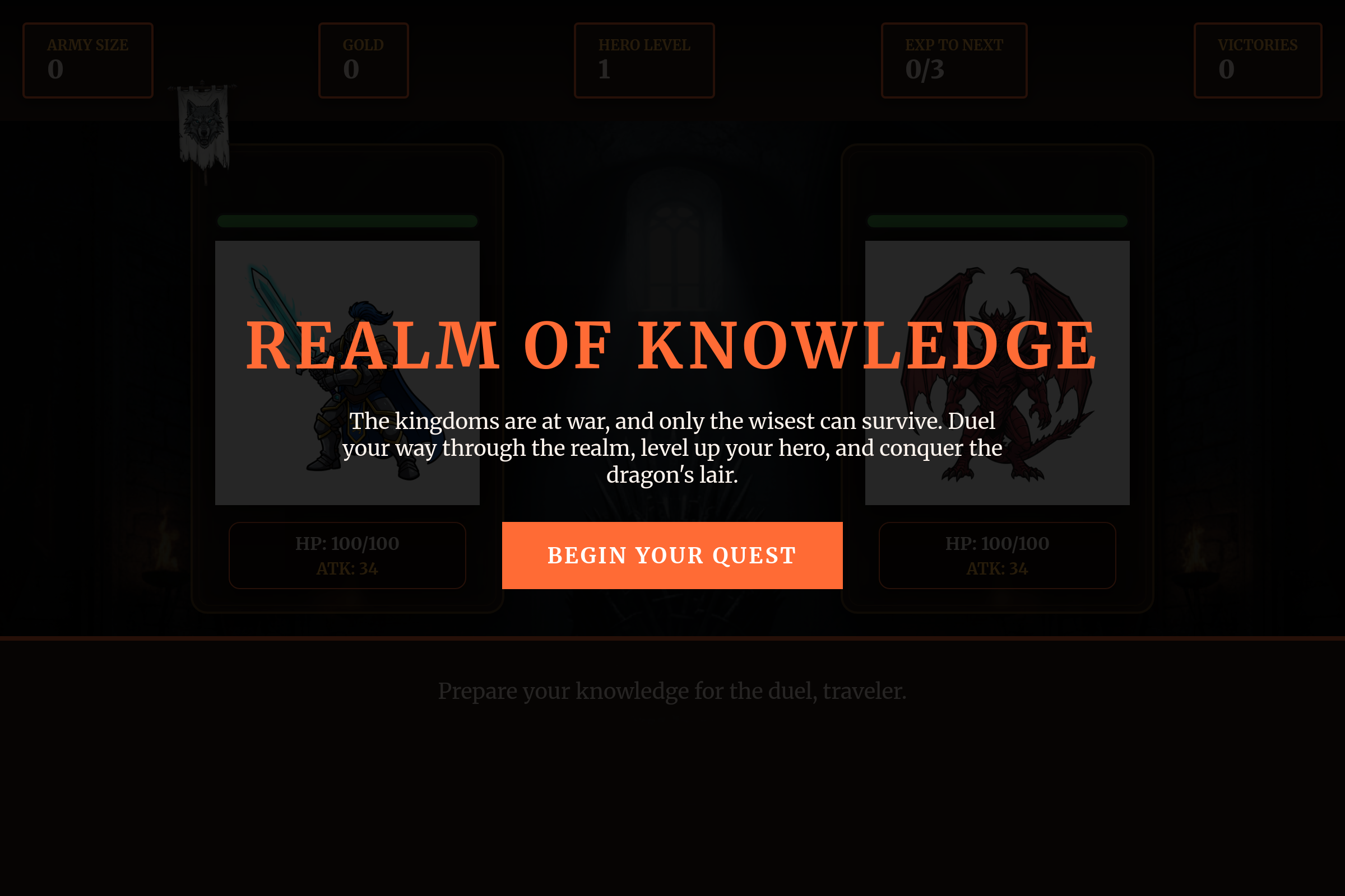 Throne of Knowledge mini app