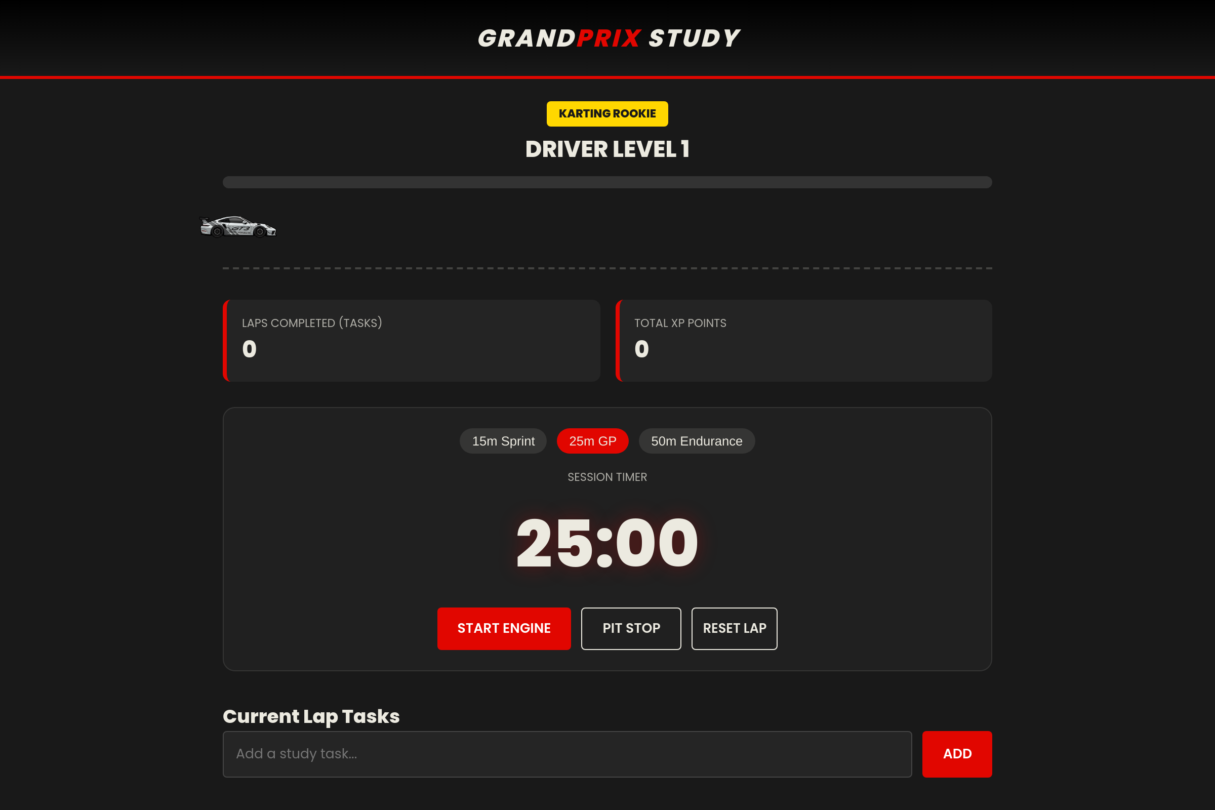 Study Grand Prix mini app